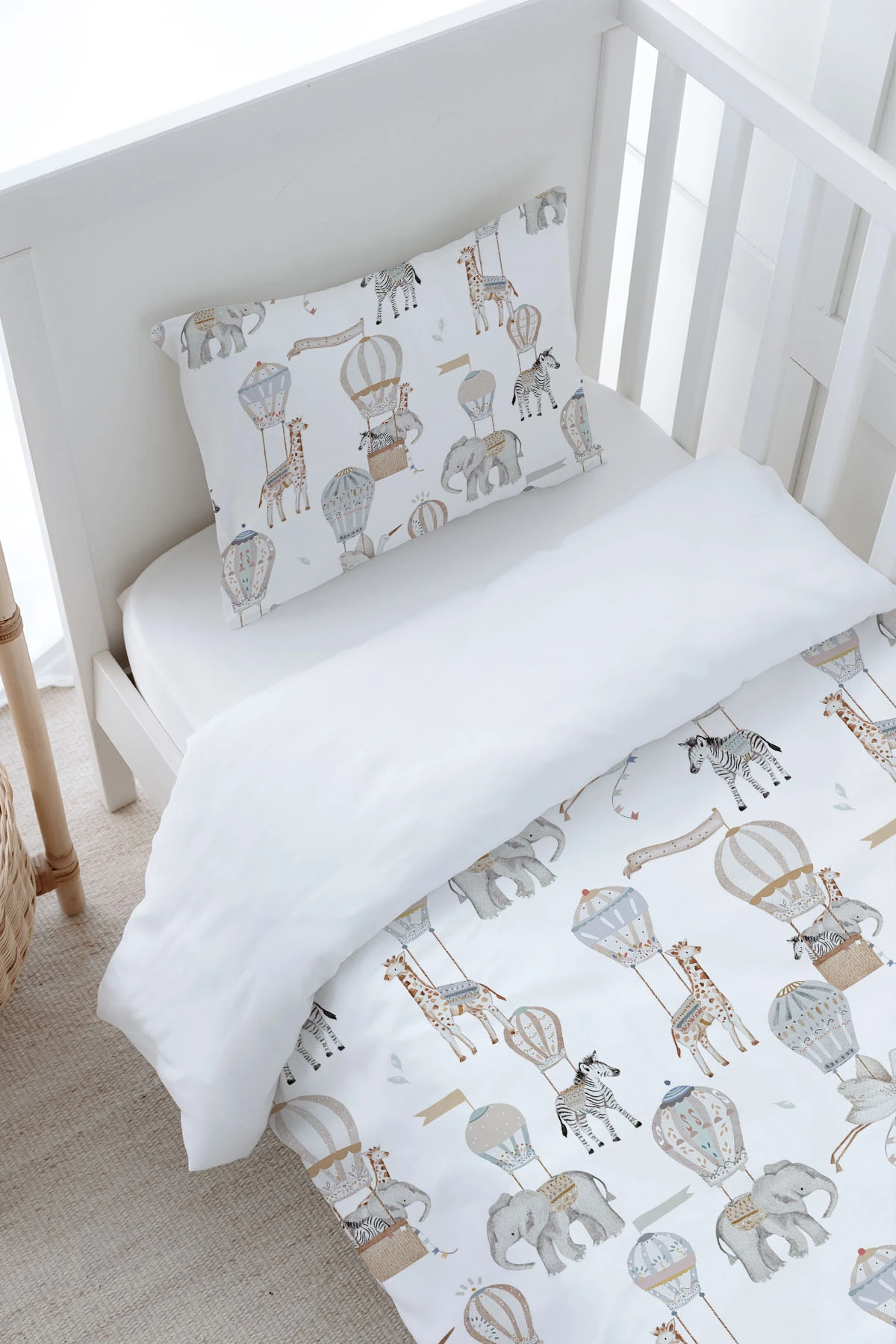 Bebek Boy Nevresim Takımı - Pureline Series - Dreamland Safari