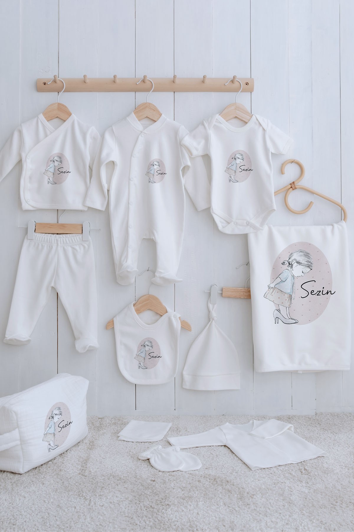 Organik 11'li Hastane Çıkışı - For Baby - Retro Oyuncak Bebek