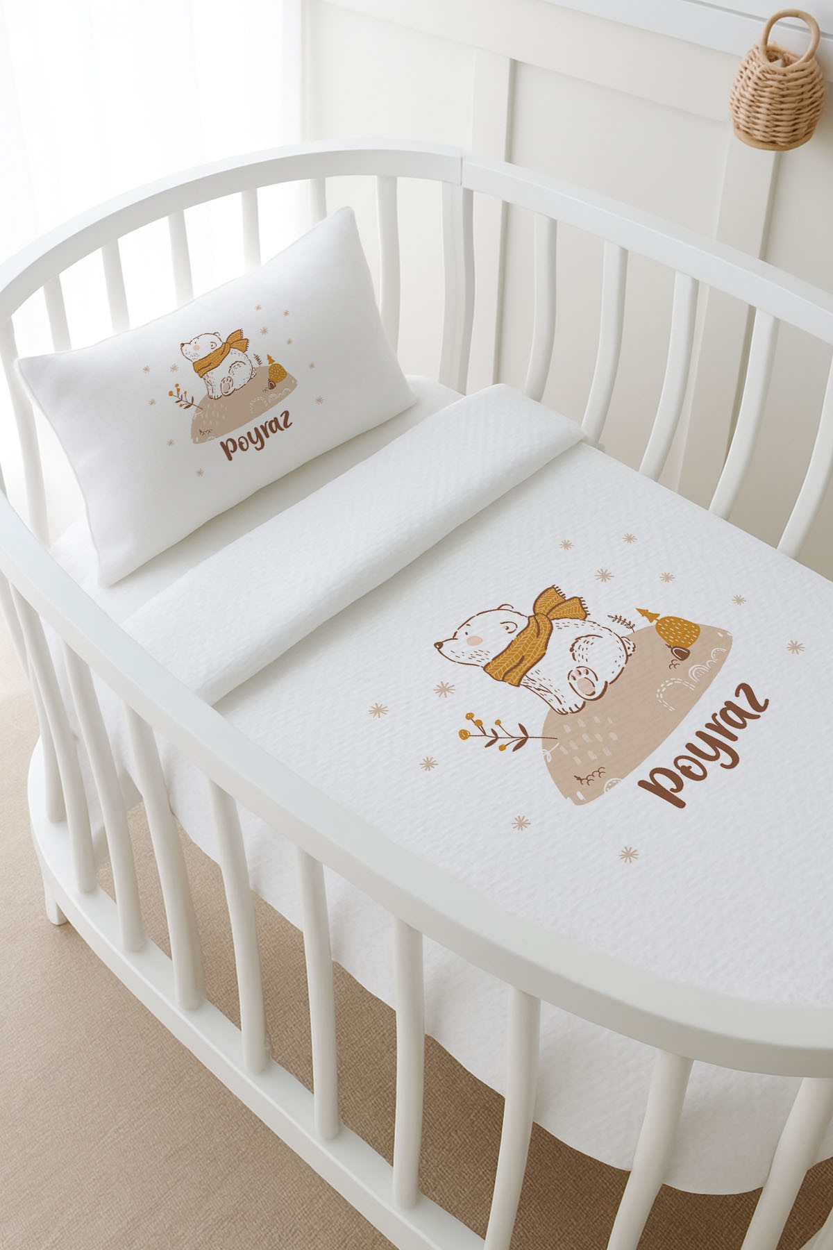 Pike Takımı - For Baby - Kahverengi Atkılı Ayı