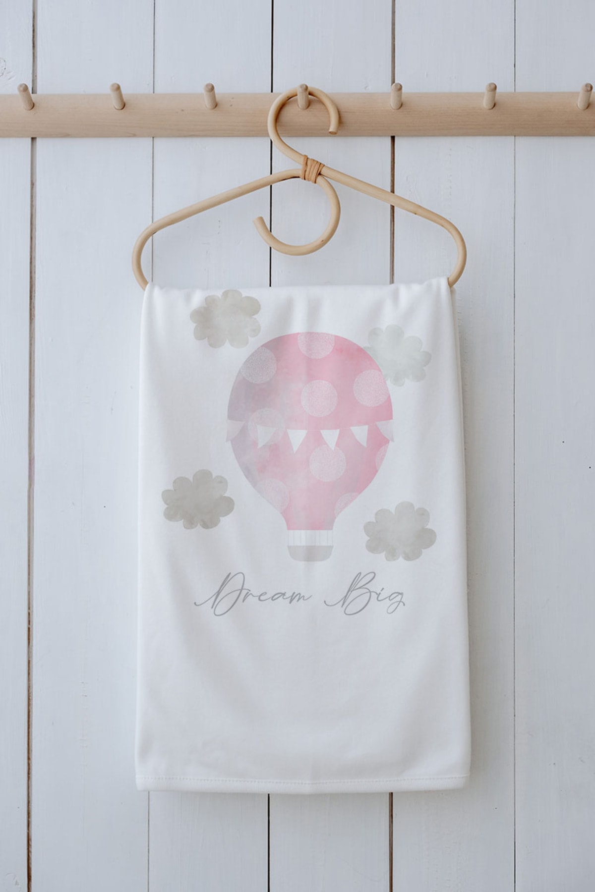Organik 6'lı Hastane Çıkışı - Pure Baby - Pembe Hava Balonu