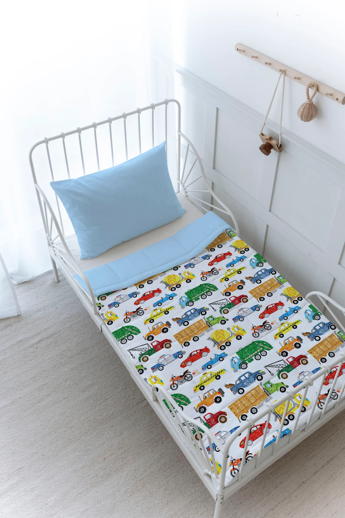 Organik Baskılı Yorgan Seti - Royal Series - Flying Unicorn