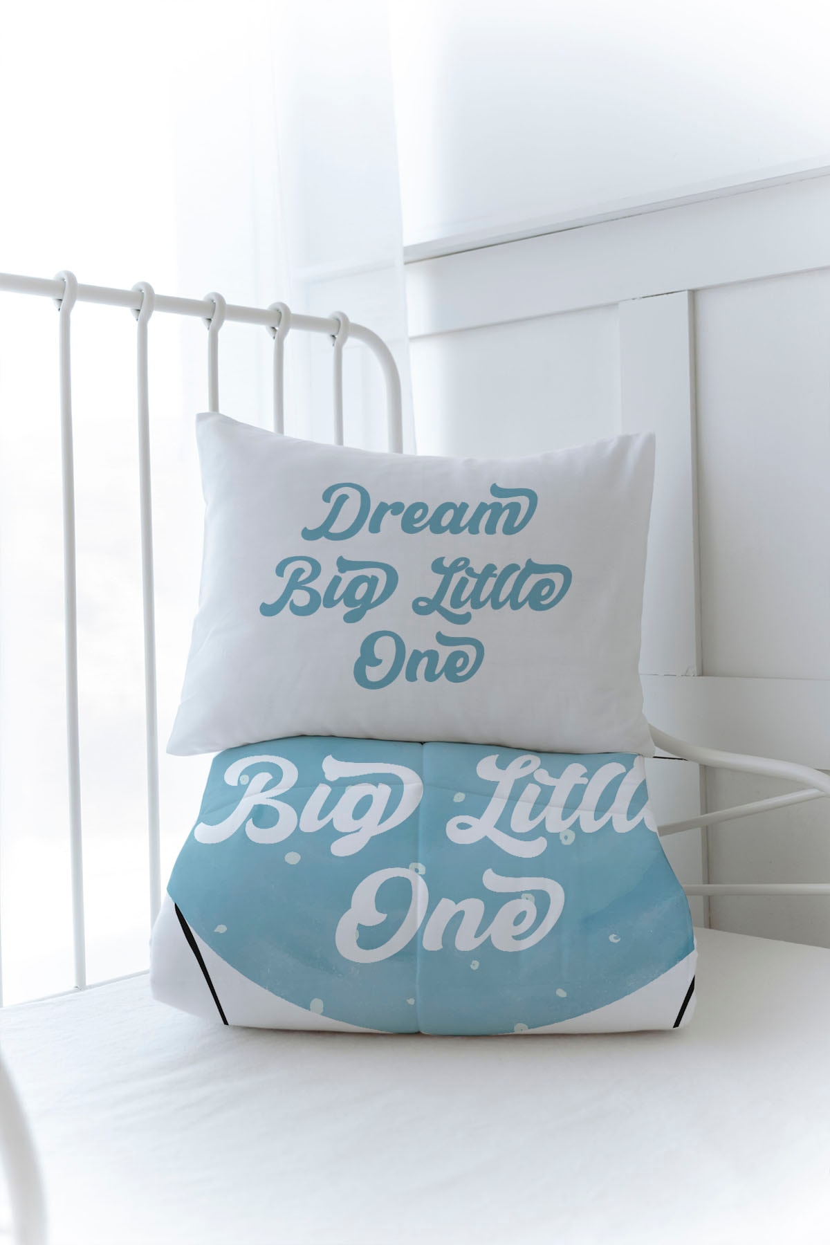 Organik Baskılı Yorgan Seti - Pure Baby Serisi - Bear Dream