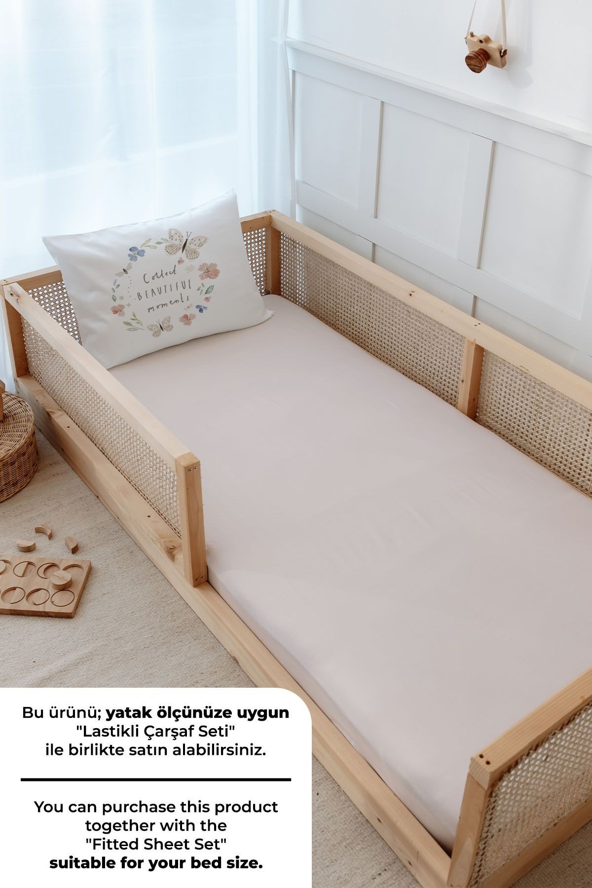 Montessori Nevresim Takımı - Royal Series - Flower Dream