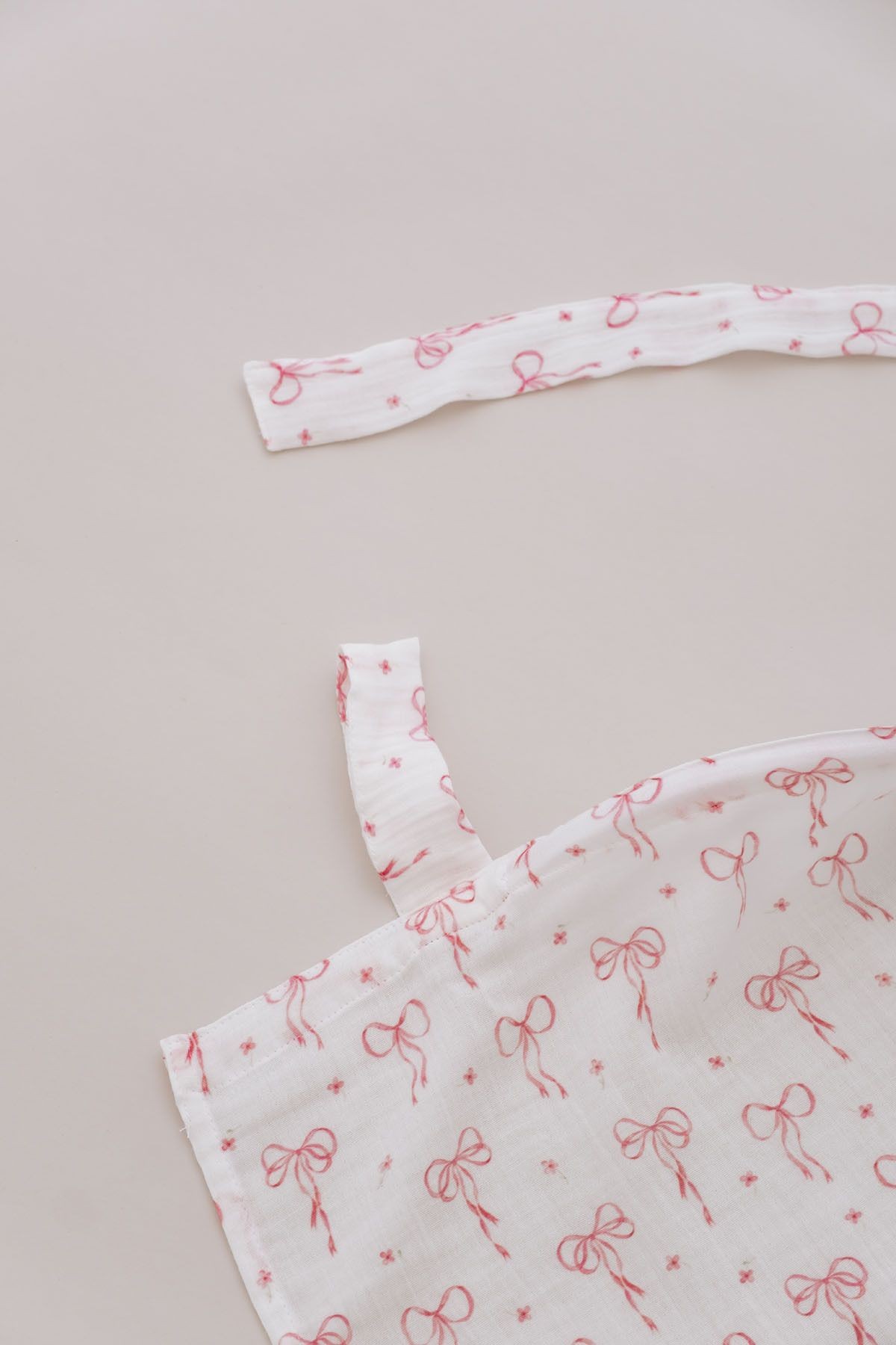 Müslin Emzirme Örtüsü - Pureline Series - Dainty Bows