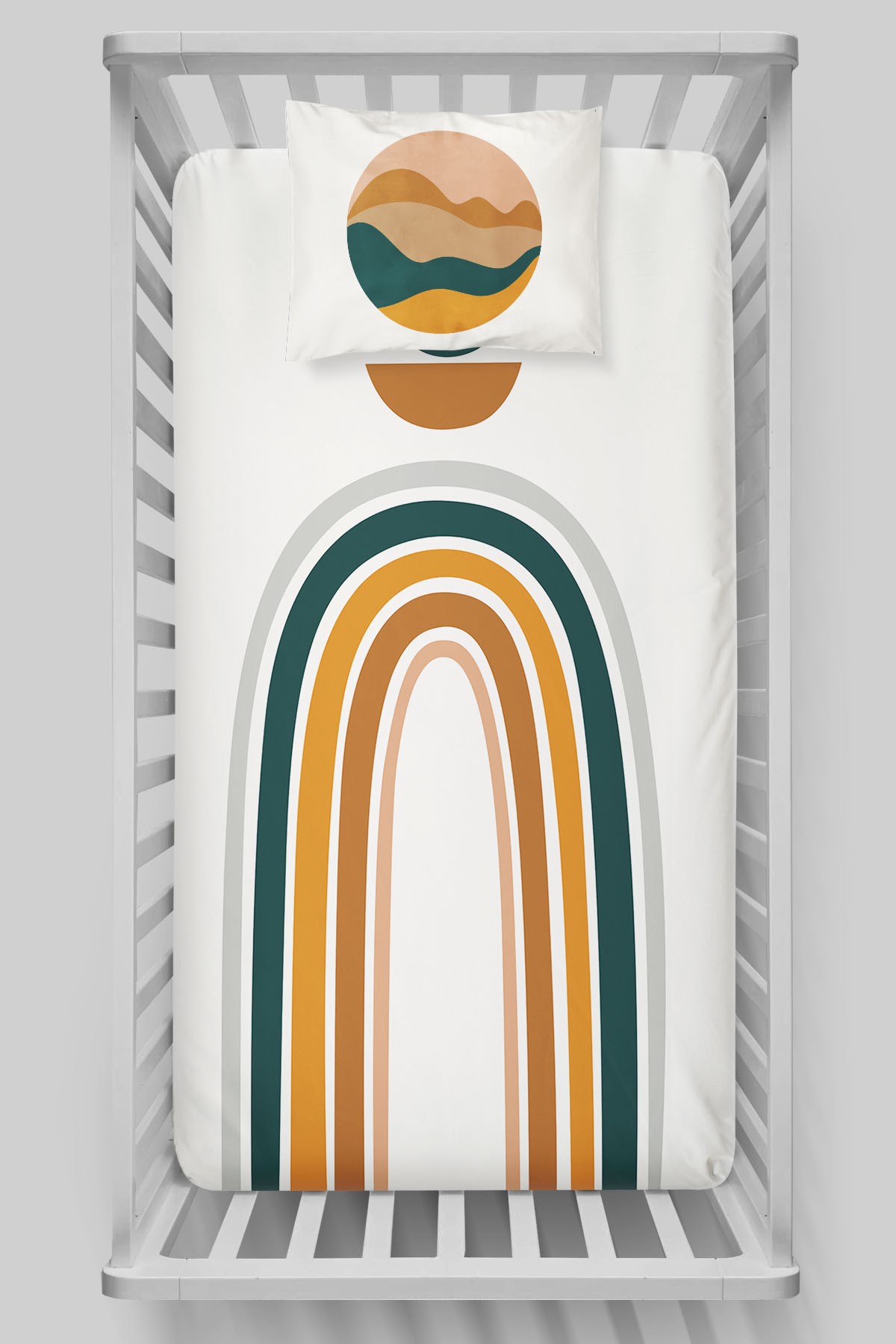 Bebek Boy Lastikli Çarşaf Seti 80x140 cm