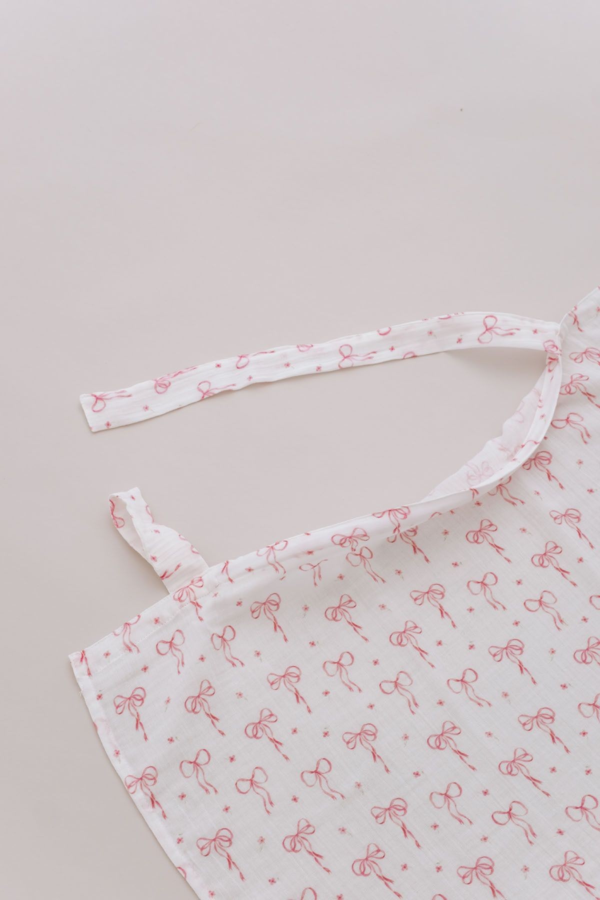 Müslin Emzirme Örtüsü - Pureline Series - Dainty Bows