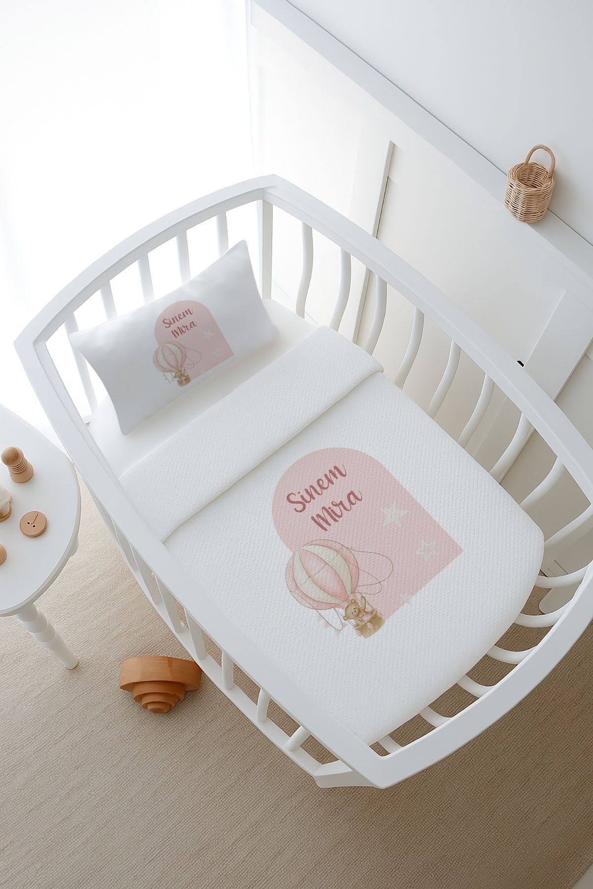 Pike Takımı - For Baby - Pembe Balonda Ayı