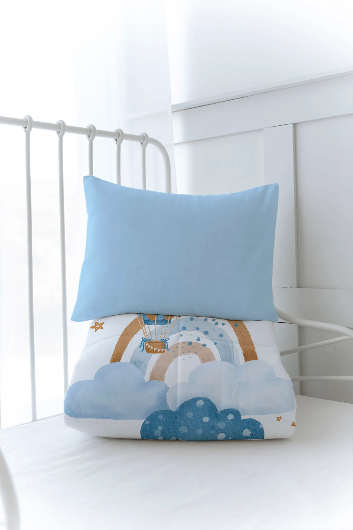 Organik Baskılı Yorgan Seti - Royal Series - Born in 2025