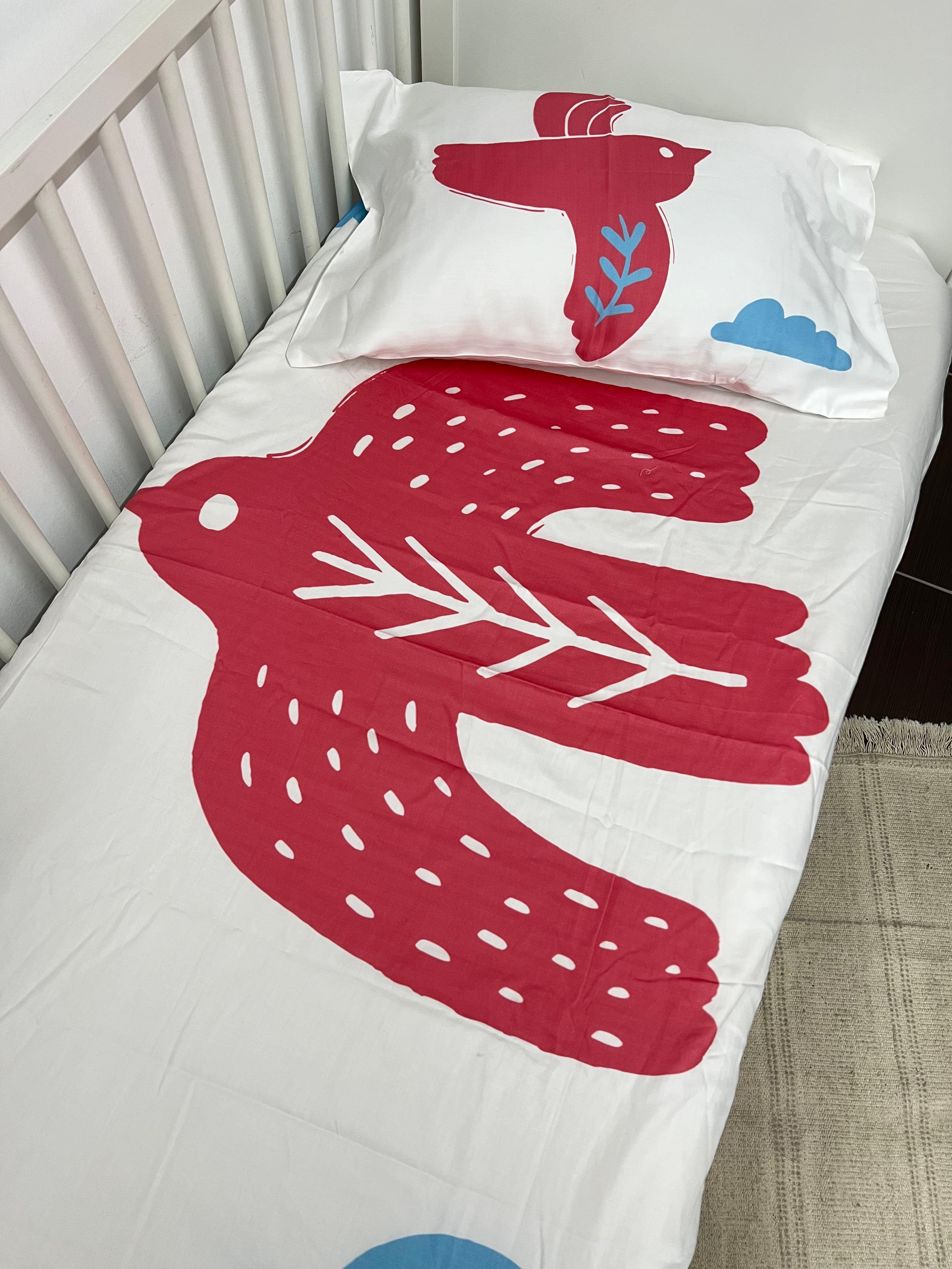 Bebek Boy Lastikli Çarşaf Seti 70x140 cm