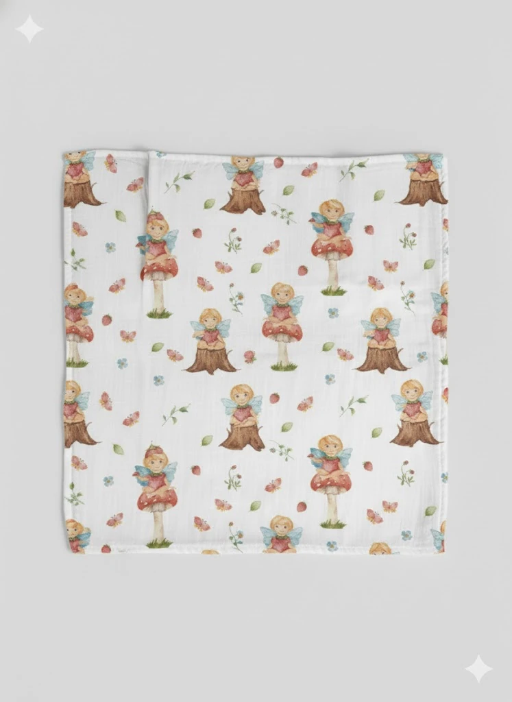 2 Kat Müslin Örtü