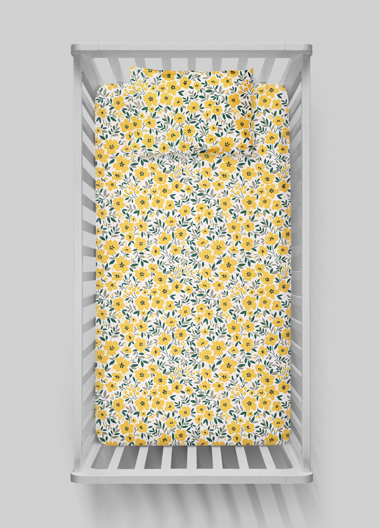 Bebek Boy Lastikli Çarşaf Seti 60x120 cm