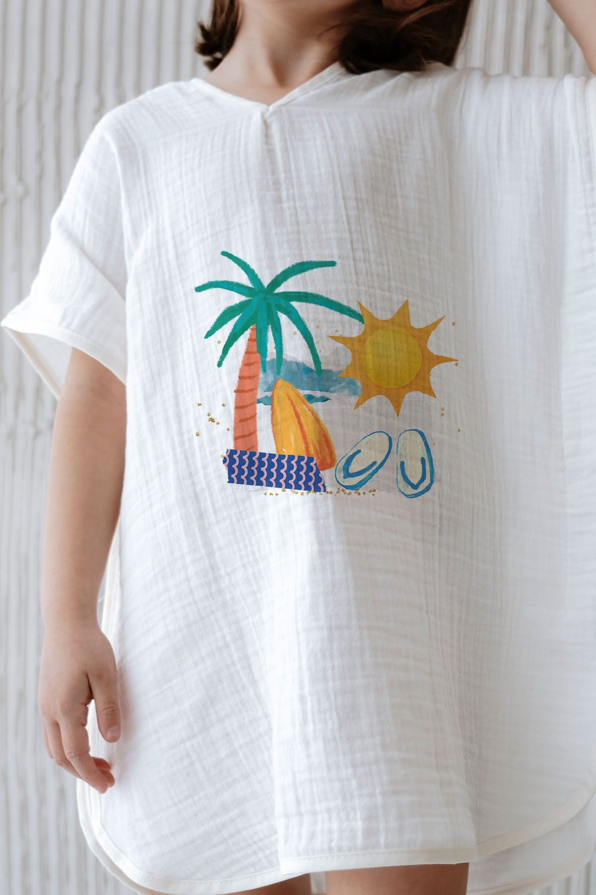 4 Kat Müslin Panço - Summer Vibes