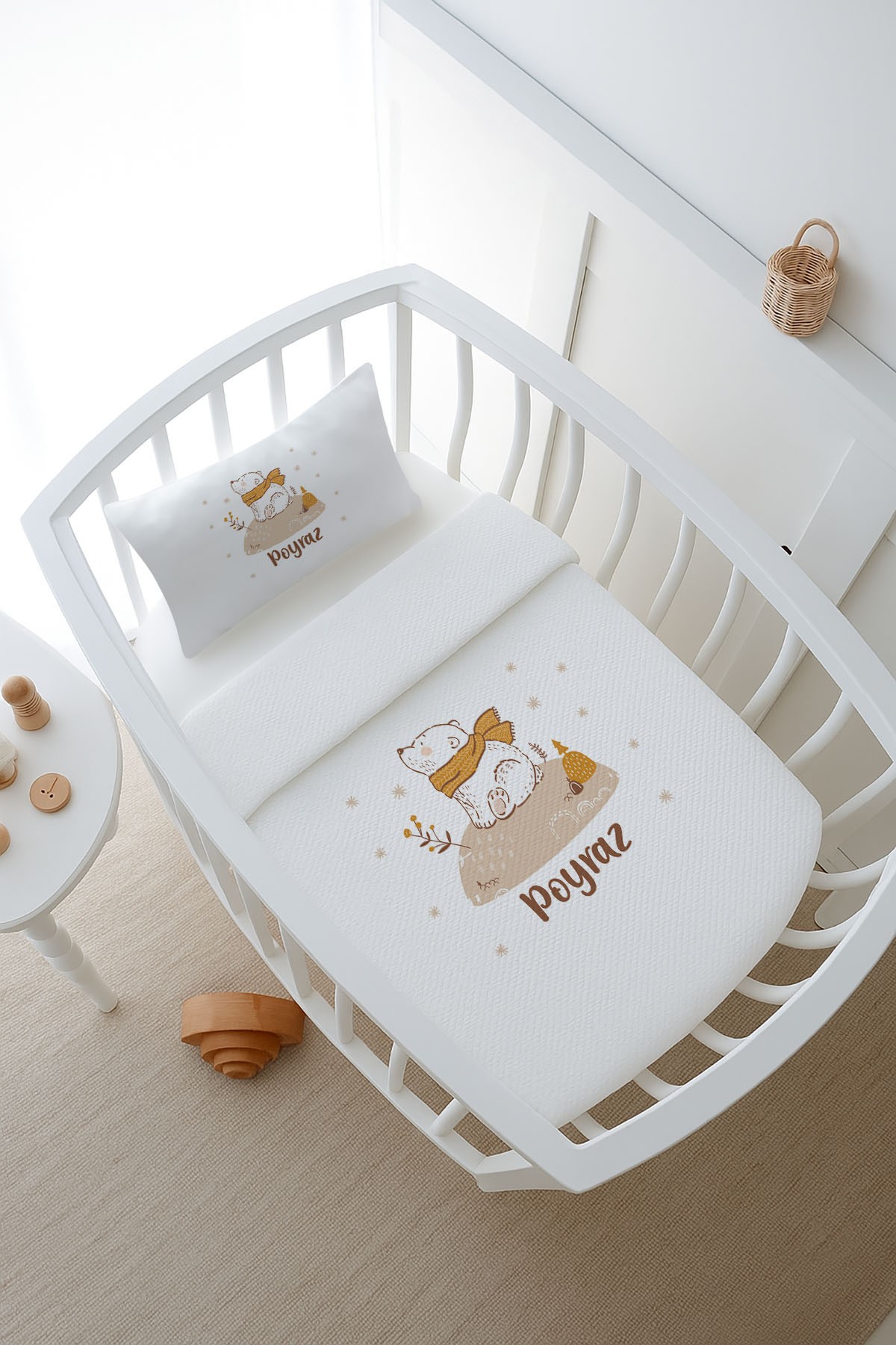 Pike Takımı - For Baby - Kahverengi Atkılı Ayı