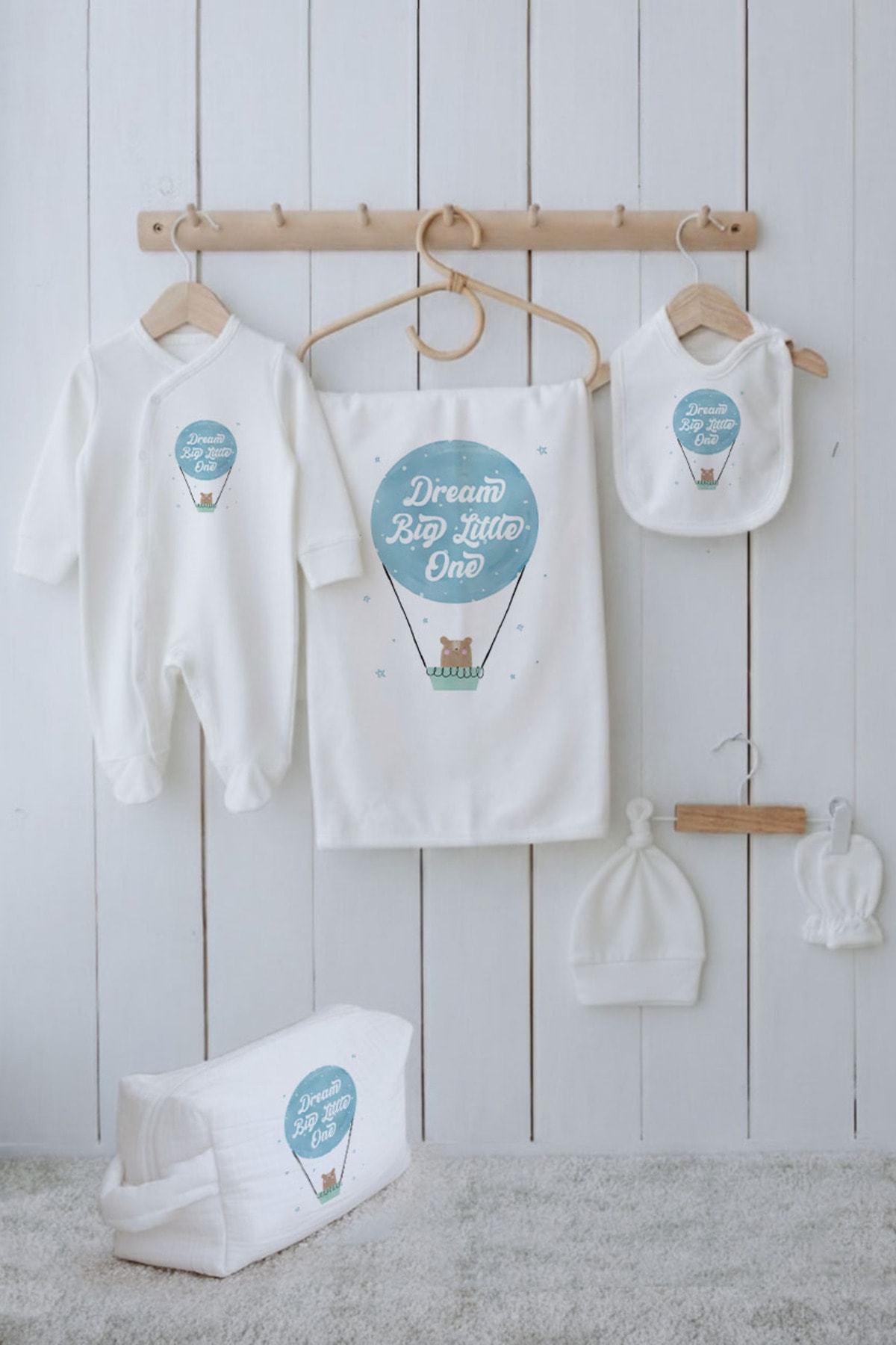 Organik 6'lı Hastane Çıkışı - Pure Baby - Bear Dream
