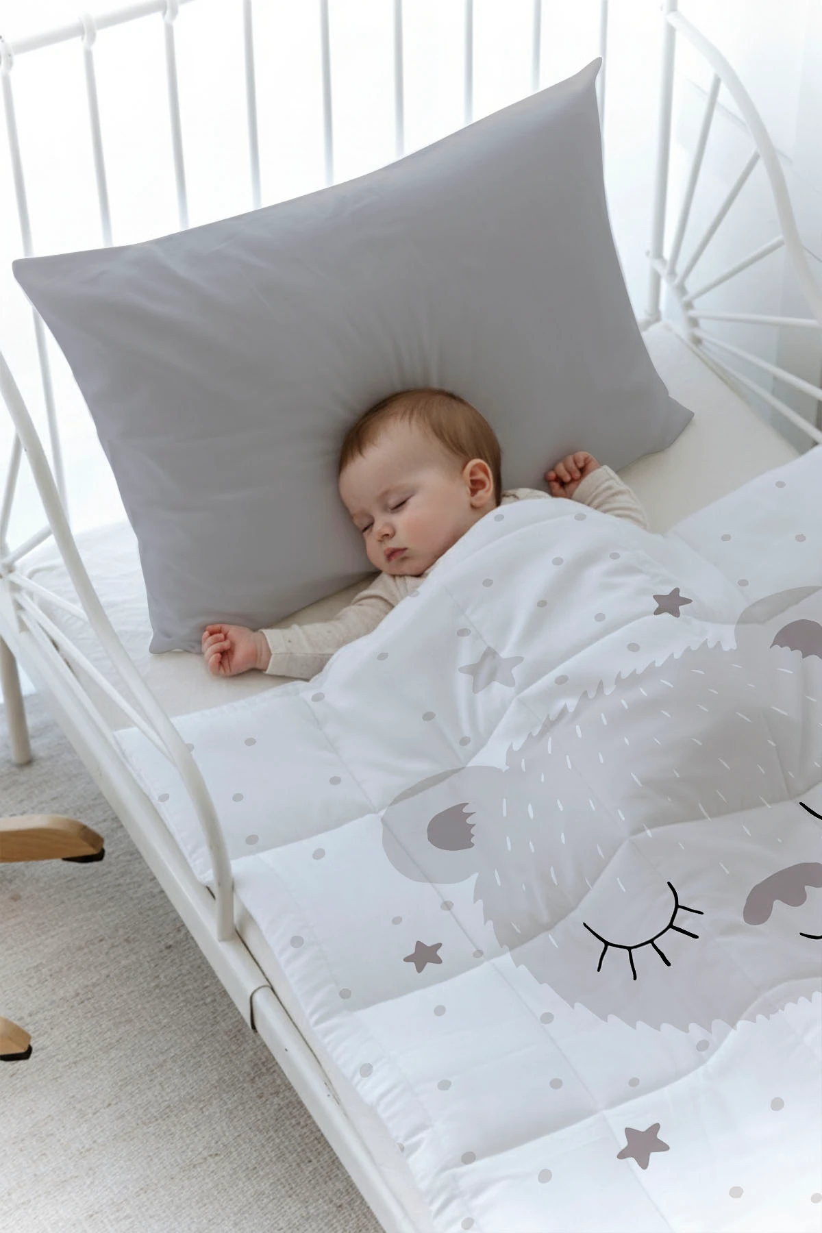 Organik Baskılı Yorgan Seti - Royal Series - Be The Rainbow