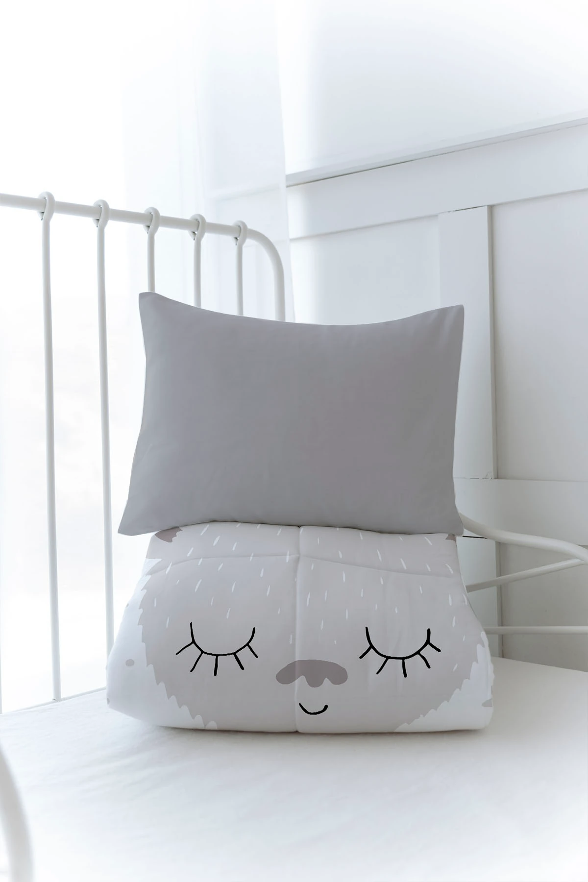 Organik Baskılı Yorgan Seti - Royal Series - Be The Rainbow