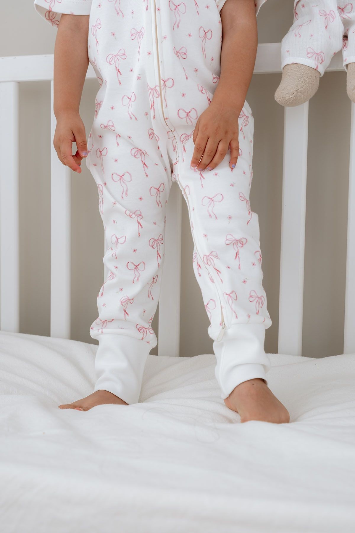 0.5 TOG Yazlık Bebek Ve Çocuk Uyku Tulumu - Pureline Series - Dainty Bows