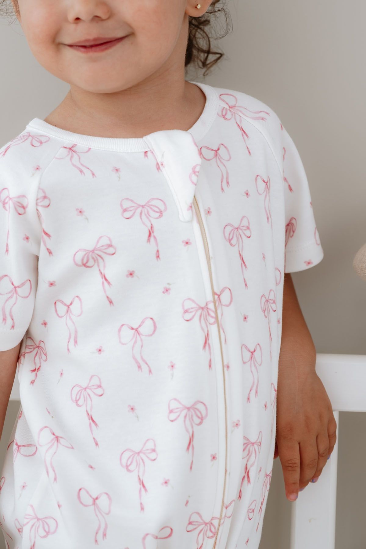 0.5 TOG Yazlık Bebek Ve Çocuk Uyku Tulumu - Pureline Series - Dainty Bows