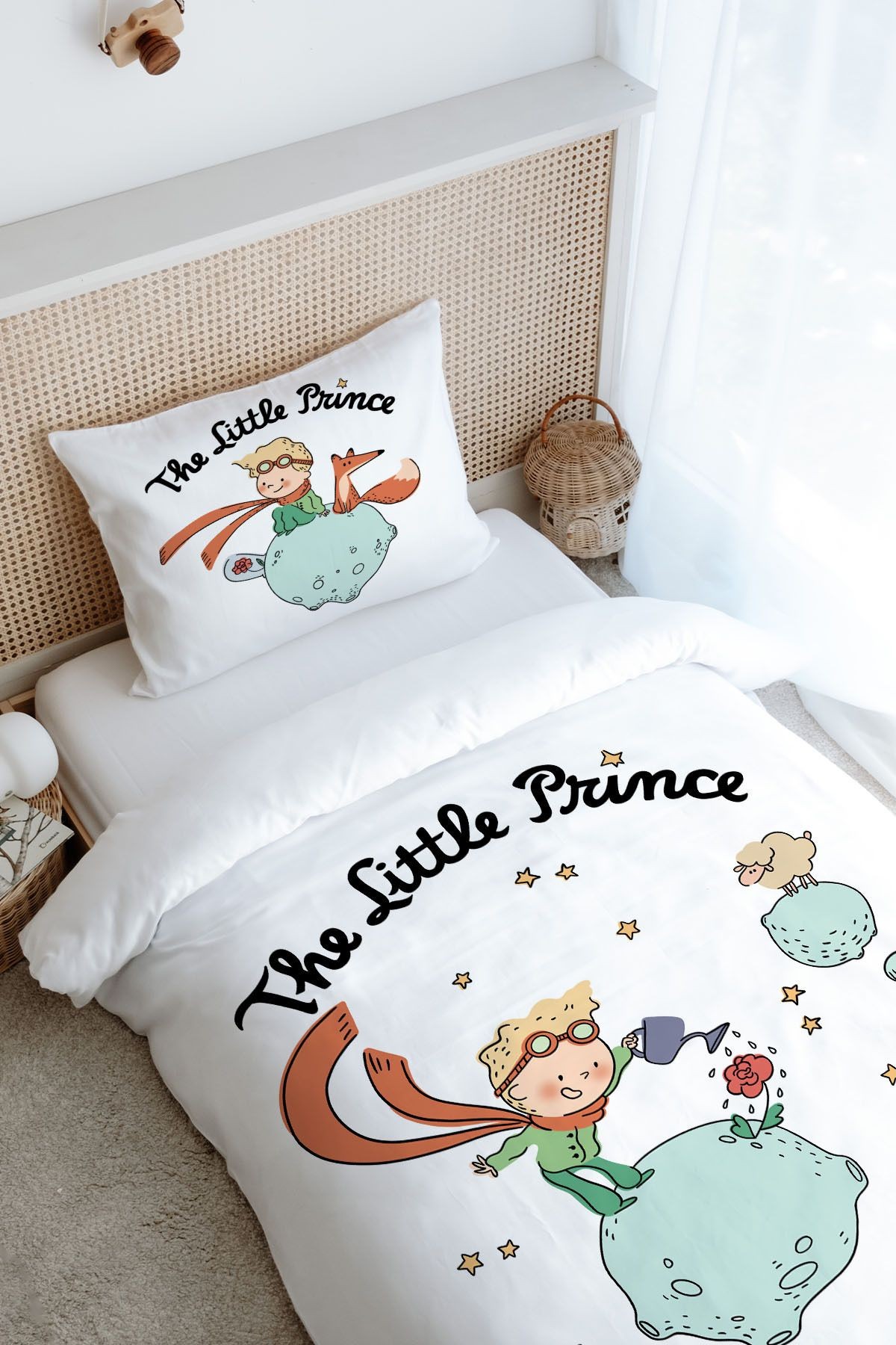 Tek Kişilik Nevresim Takımı (160x220) - Pure Baby Serisi - Little Prince