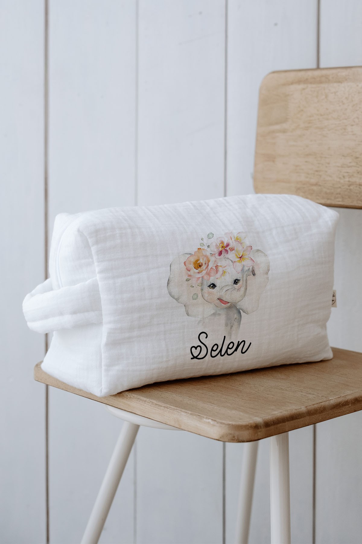 Bebek Bakım Çantası - For Baby - Suluboya Fil