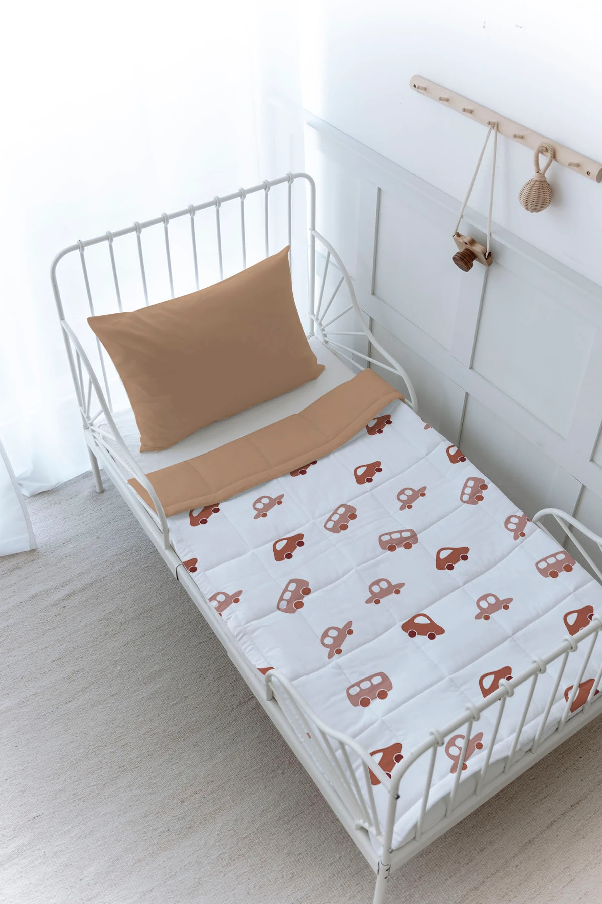 Organik Baskılı Yorgan Seti - Zezig x Royal Series - Blue