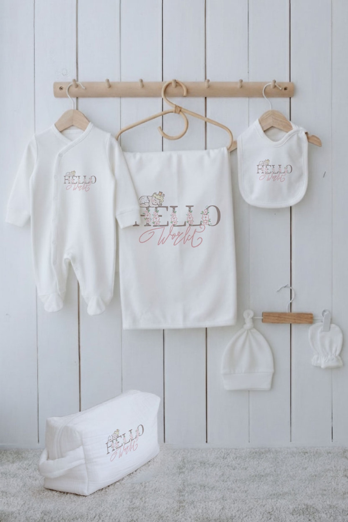 Organik 6'lı Hastane Çıkışı - Pure Baby - Hello World