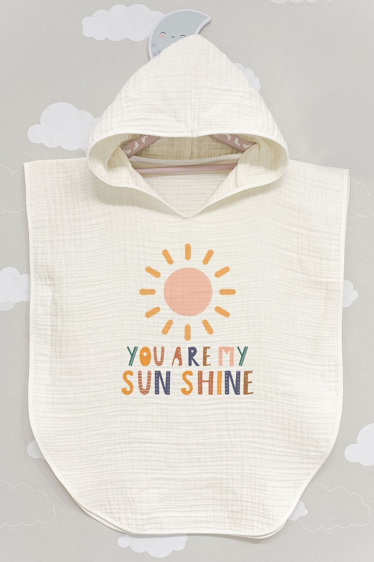 4 Kat Müslin Panço - Little Baby Serisi - You Are My Sun Shine