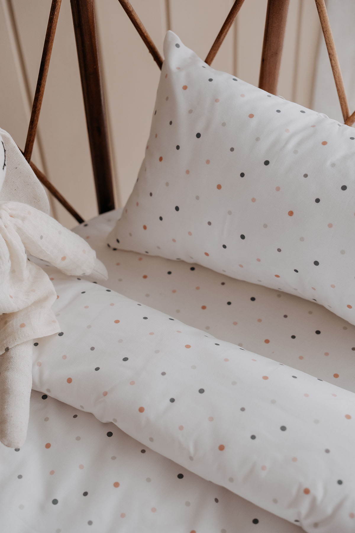 Tba Collection - Poplin Anne Yanı Nevresim Takımı | Çarşafsız - Green Dot