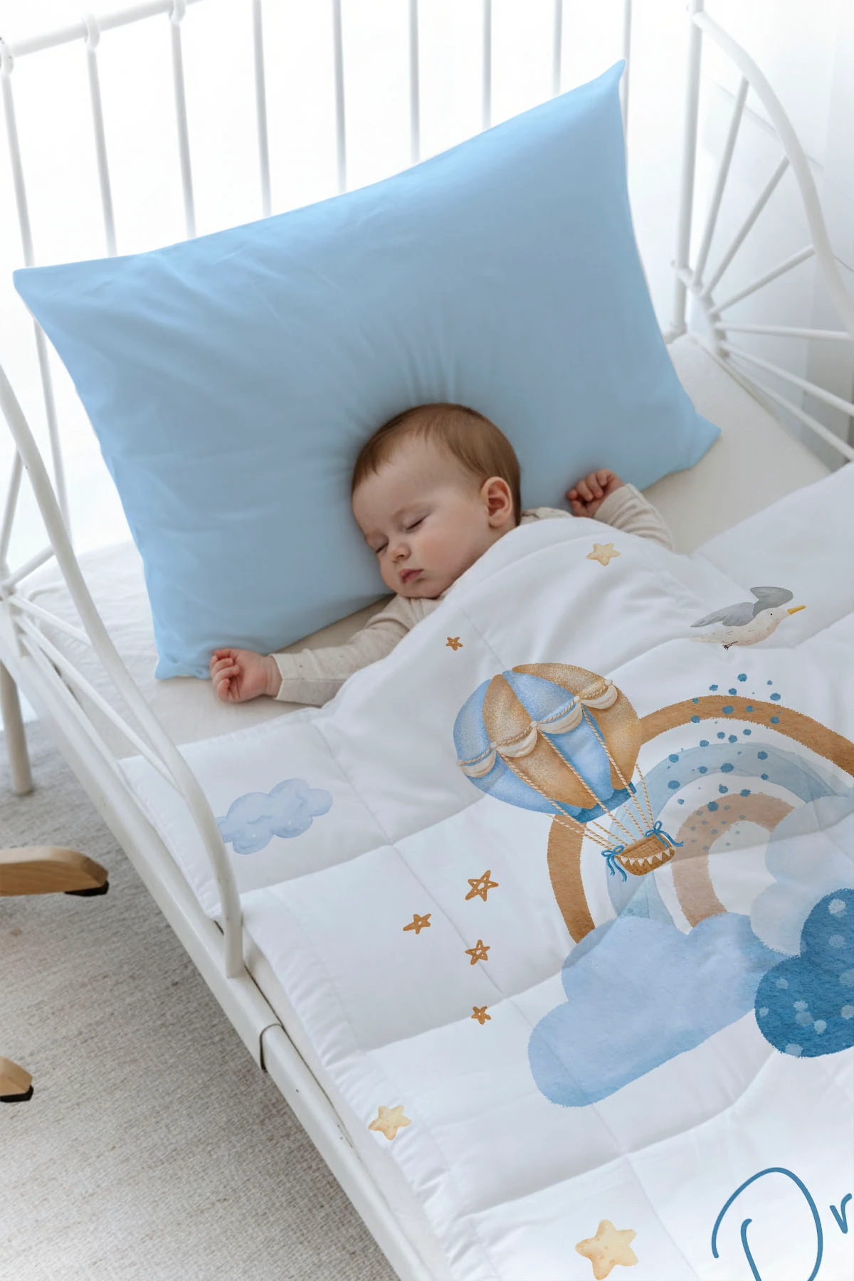 Organik Baskılı Yorgan Seti - Royal Series - Born in 2025