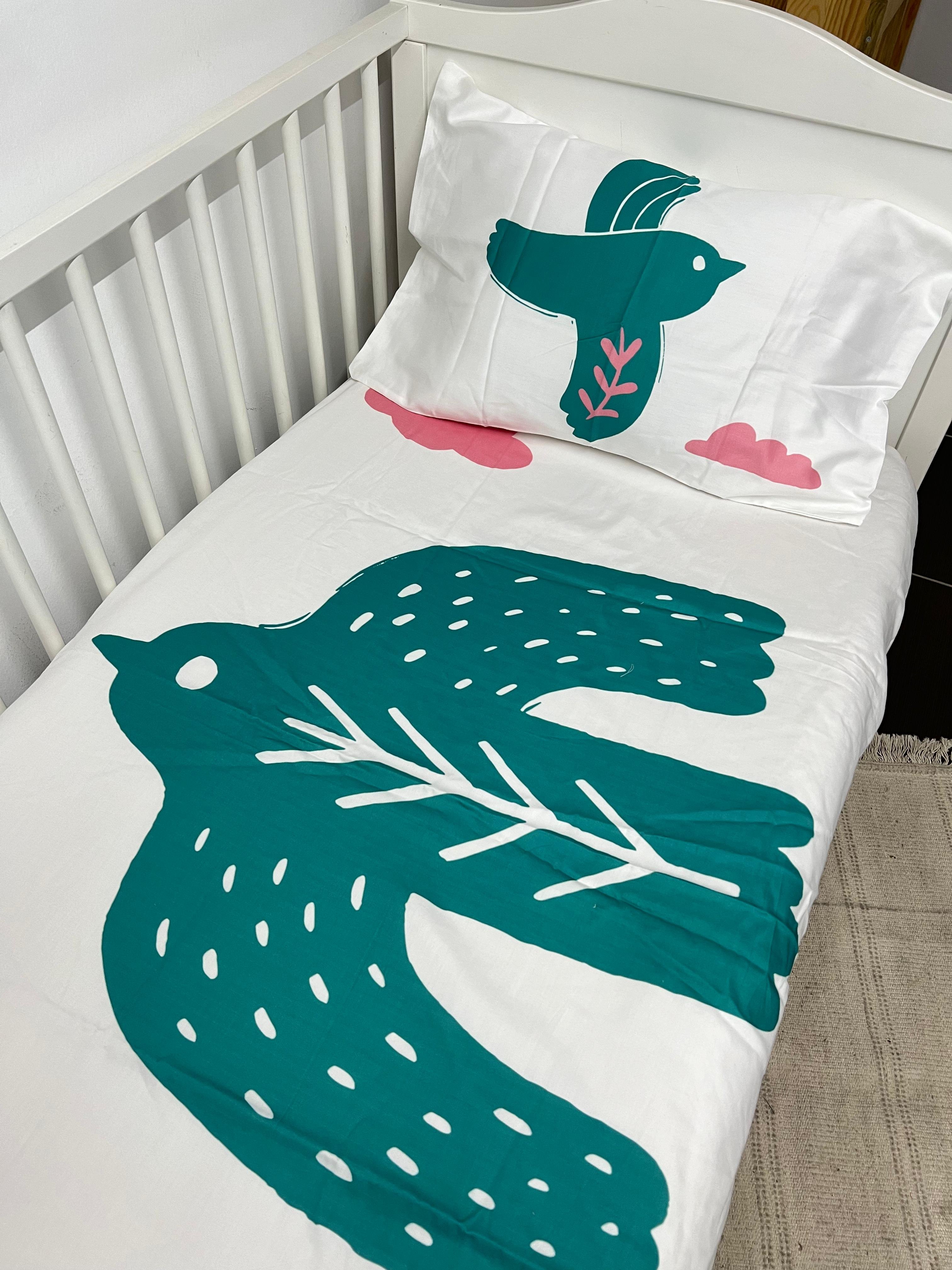 Bebek Boy Lastikli Çarşaf Seti 70x140 cm