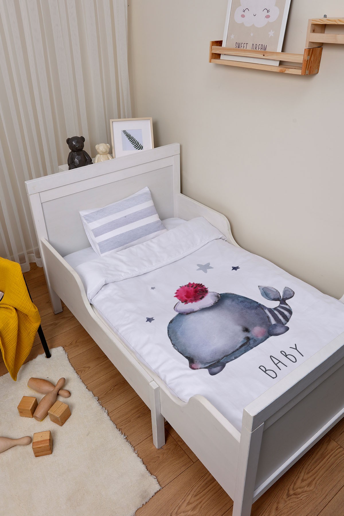 Bebek Boy Nevresim Takımı (100x150) 017
