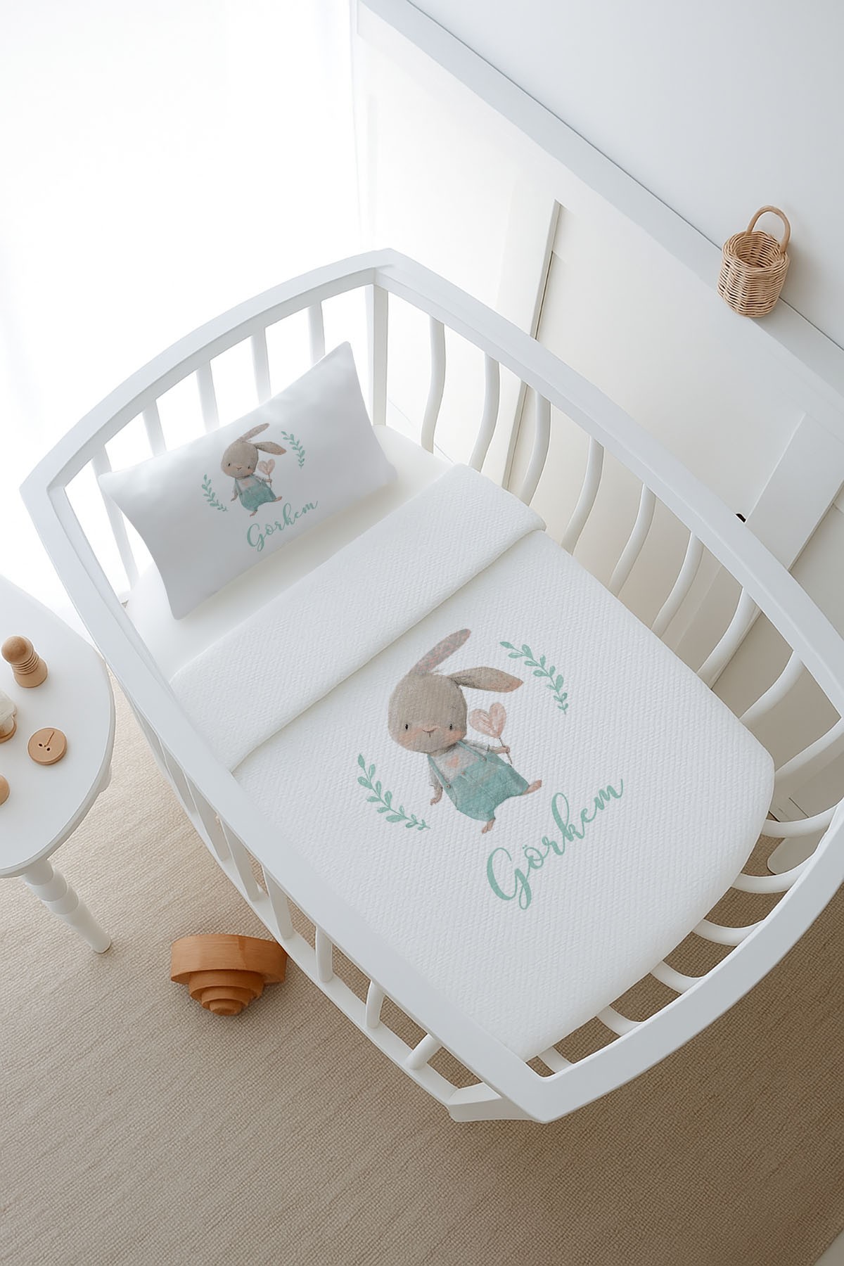 Pike Takımı - For Baby - Salopetli Tavşan