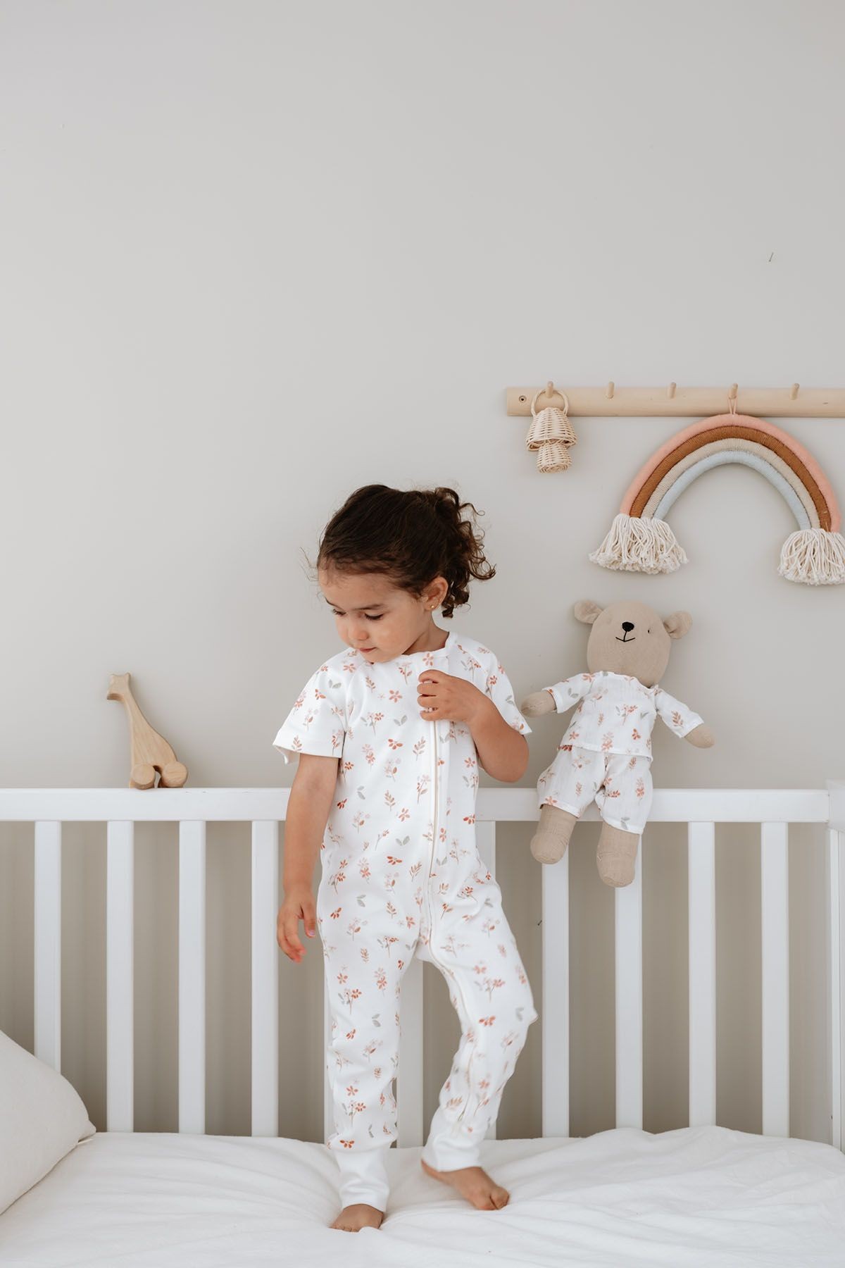 0.5 TOG Yazlık Bebek Ve Çocuk Uyku Tulumu - Pureline Series - Soft Bloom