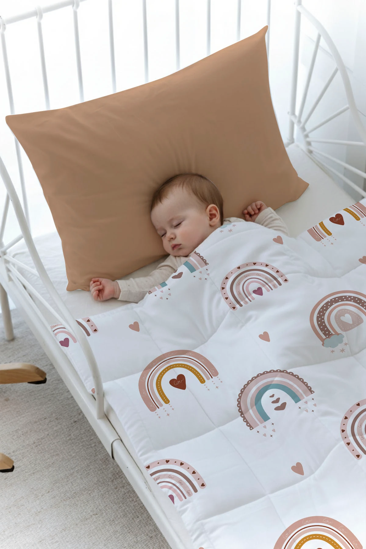 Organik Baskılı Yorgan Seti - Royal Series - Space Dream