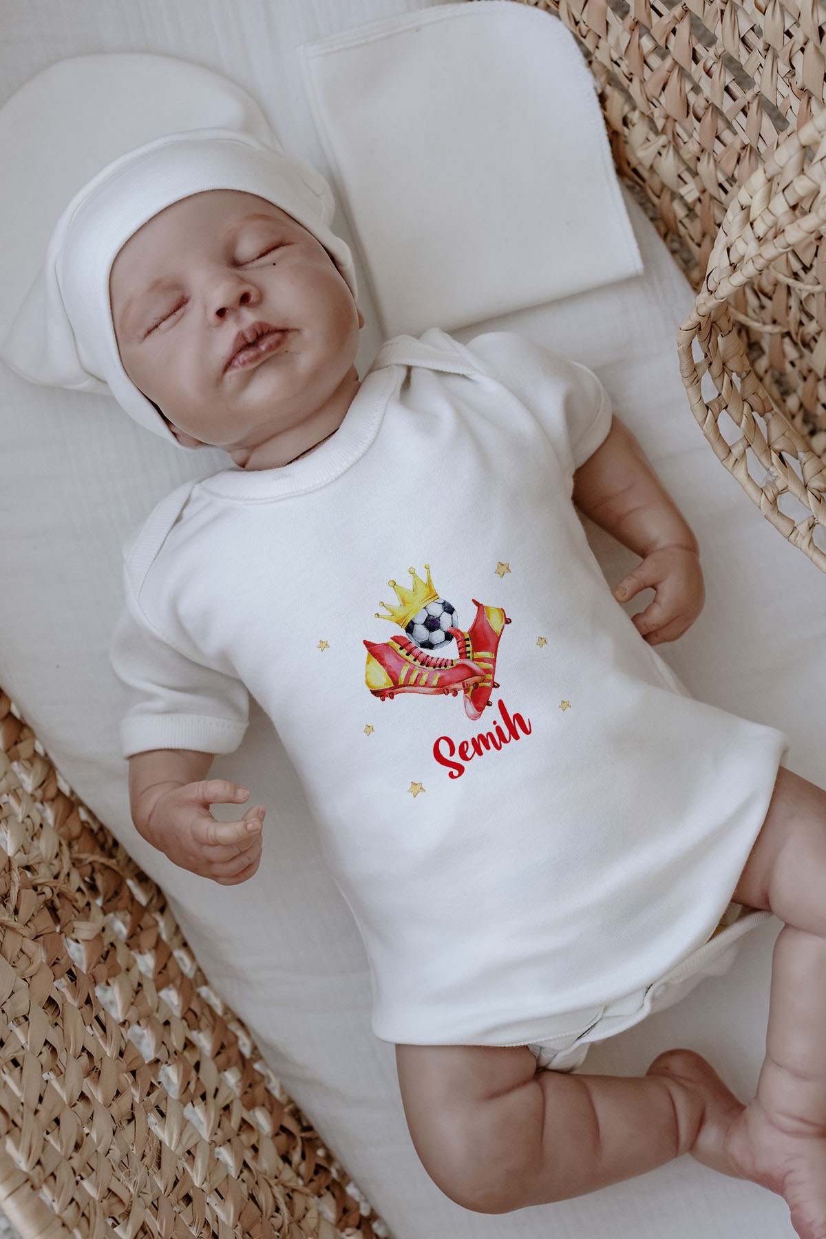 Organik 11'li Hastane Çıkışı - For Baby - Sarı - Kırmızı