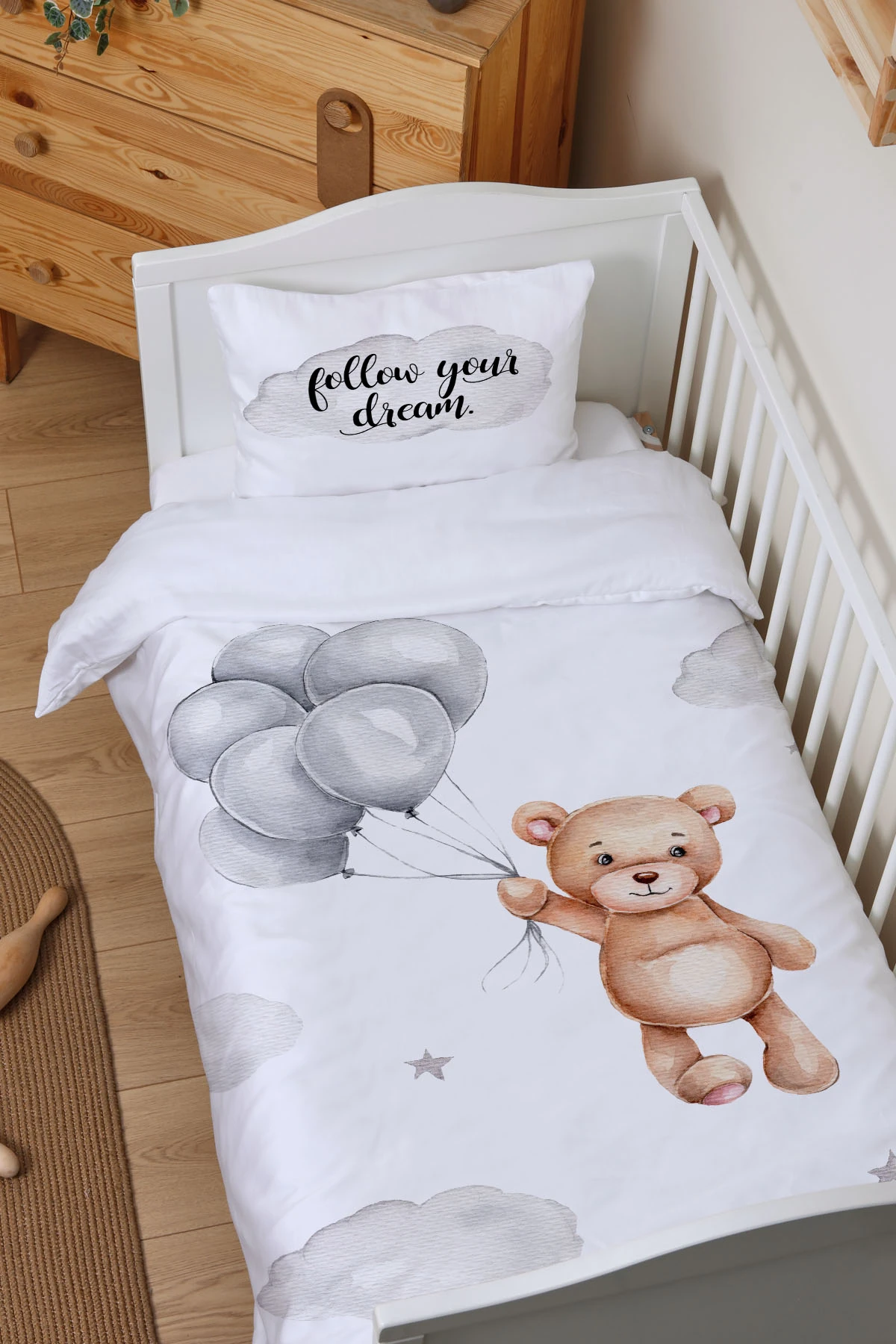 Bebek Boy Nevresim Takımı - 100x150 cm