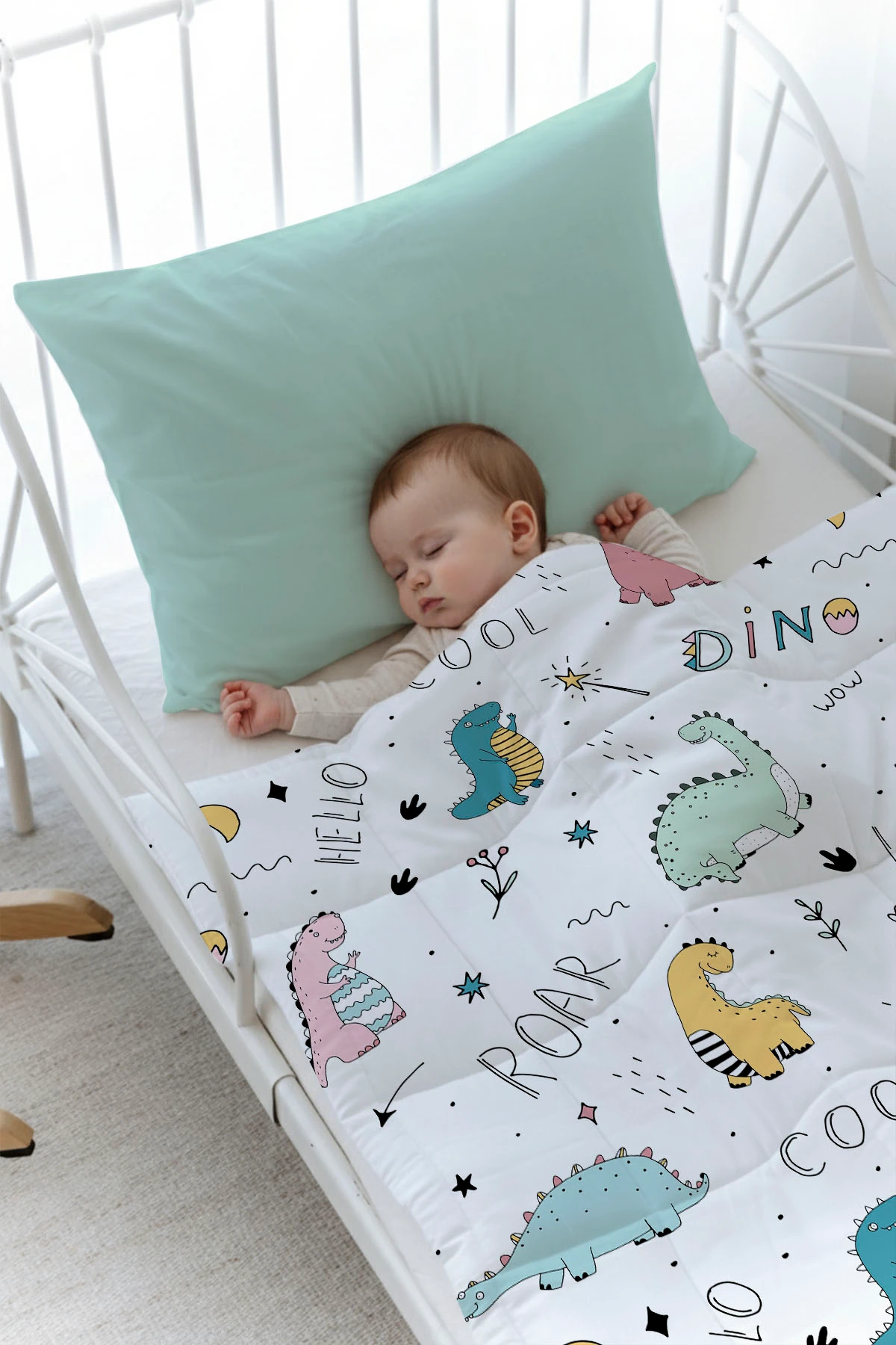 Organik Baskılı Yorgan Seti - Royal Series - Unicorn Dream