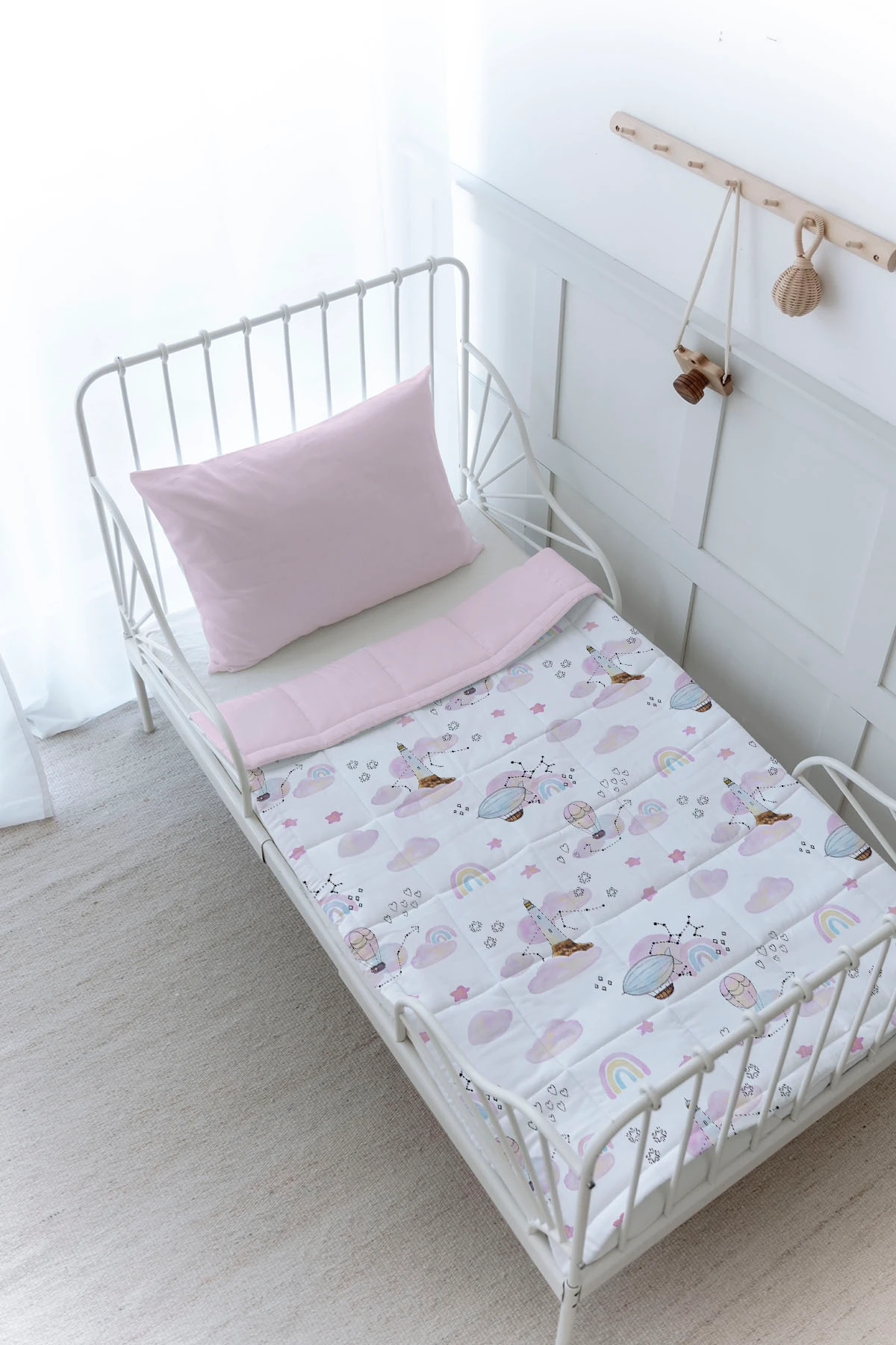 Organik Baskılı Yorgan Seti - Royal Series - Flying Bird