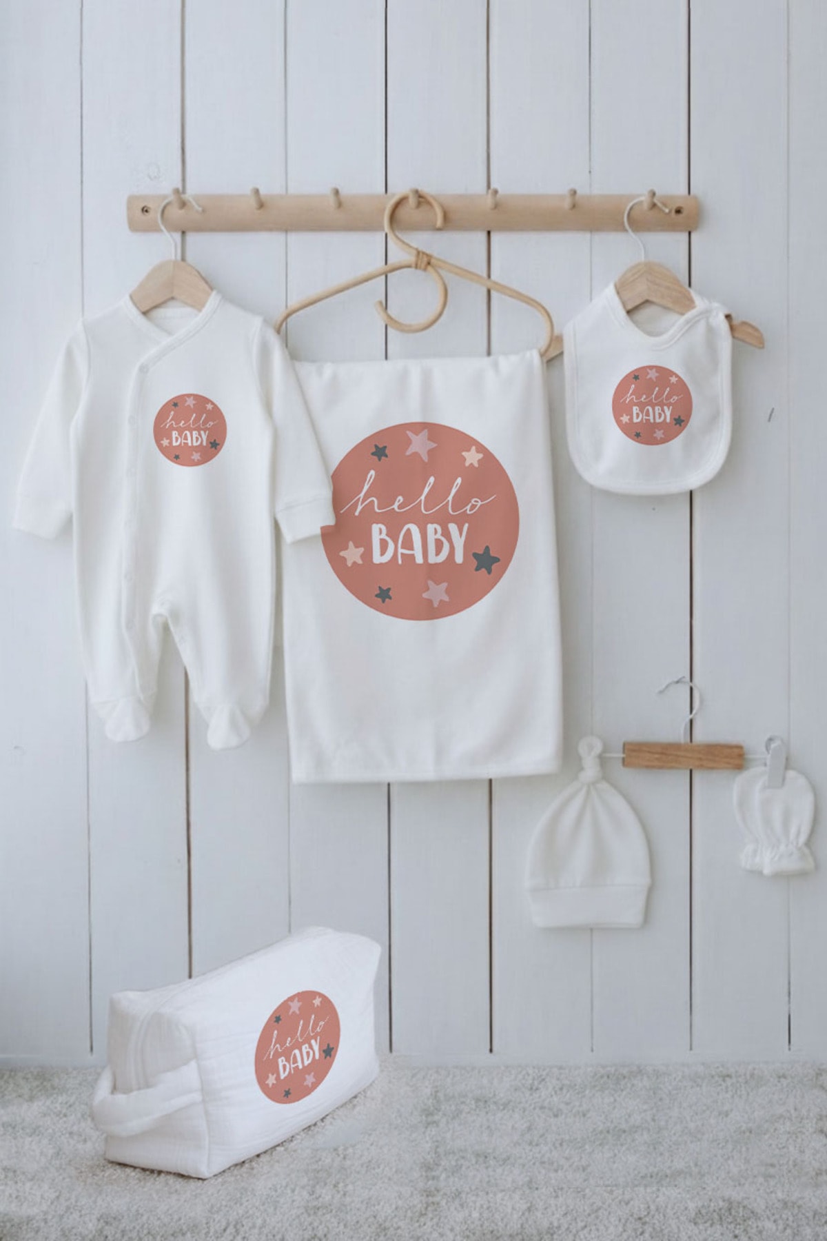 Organik 6'lı Hastane Çıkışı - Pure Baby - Hello Baby