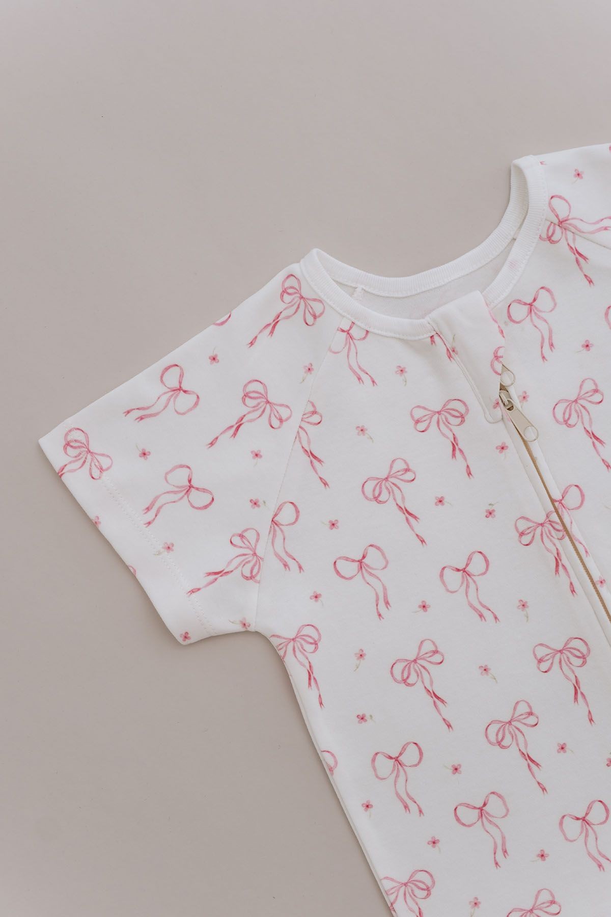 0.5 TOG Yazlık Bebek Ve Çocuk Uyku Tulumu - Pureline Series - Dainty Bows