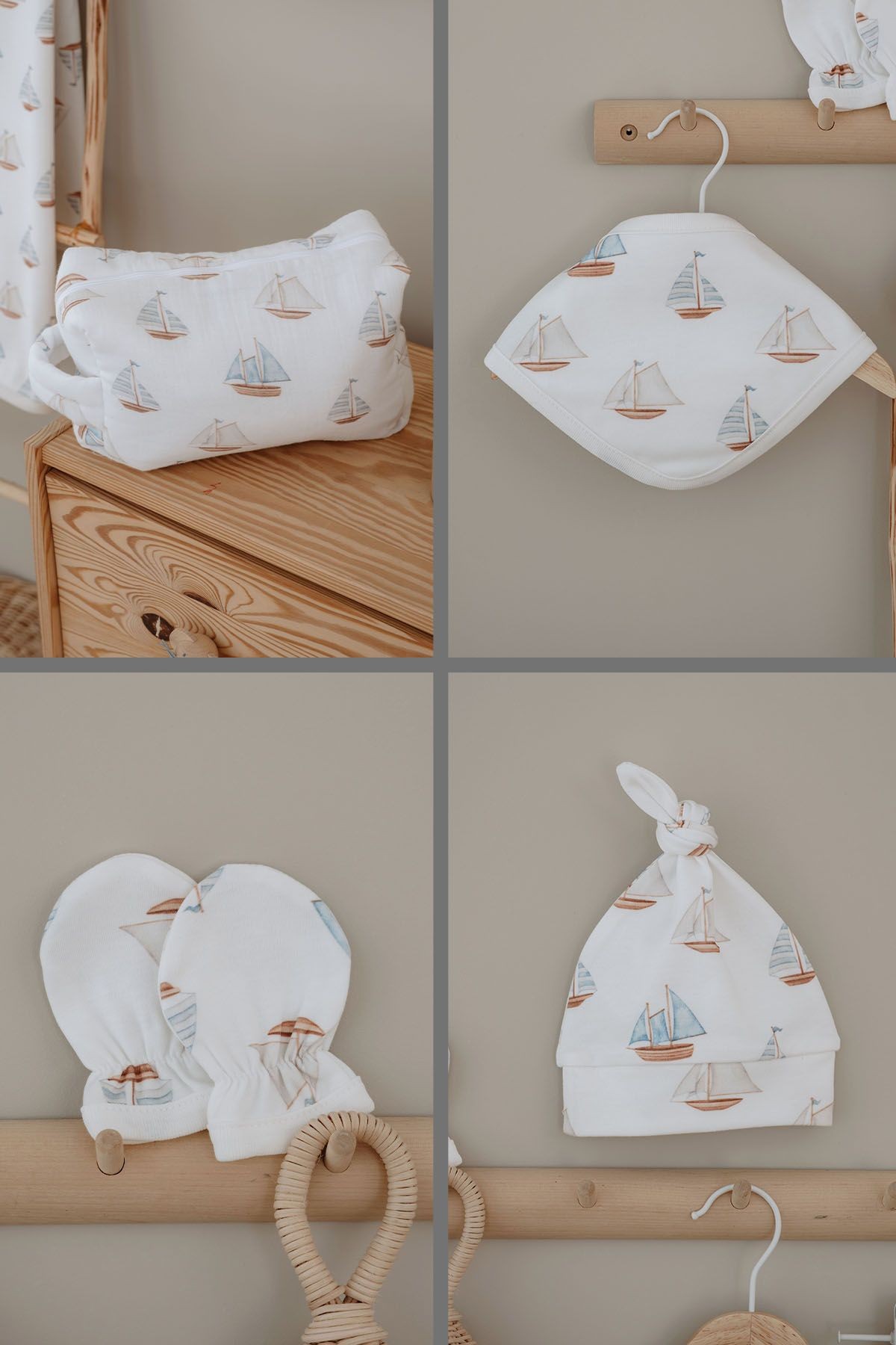 Organik Hastane Çıkışı - Pureline Series - Sail Boats