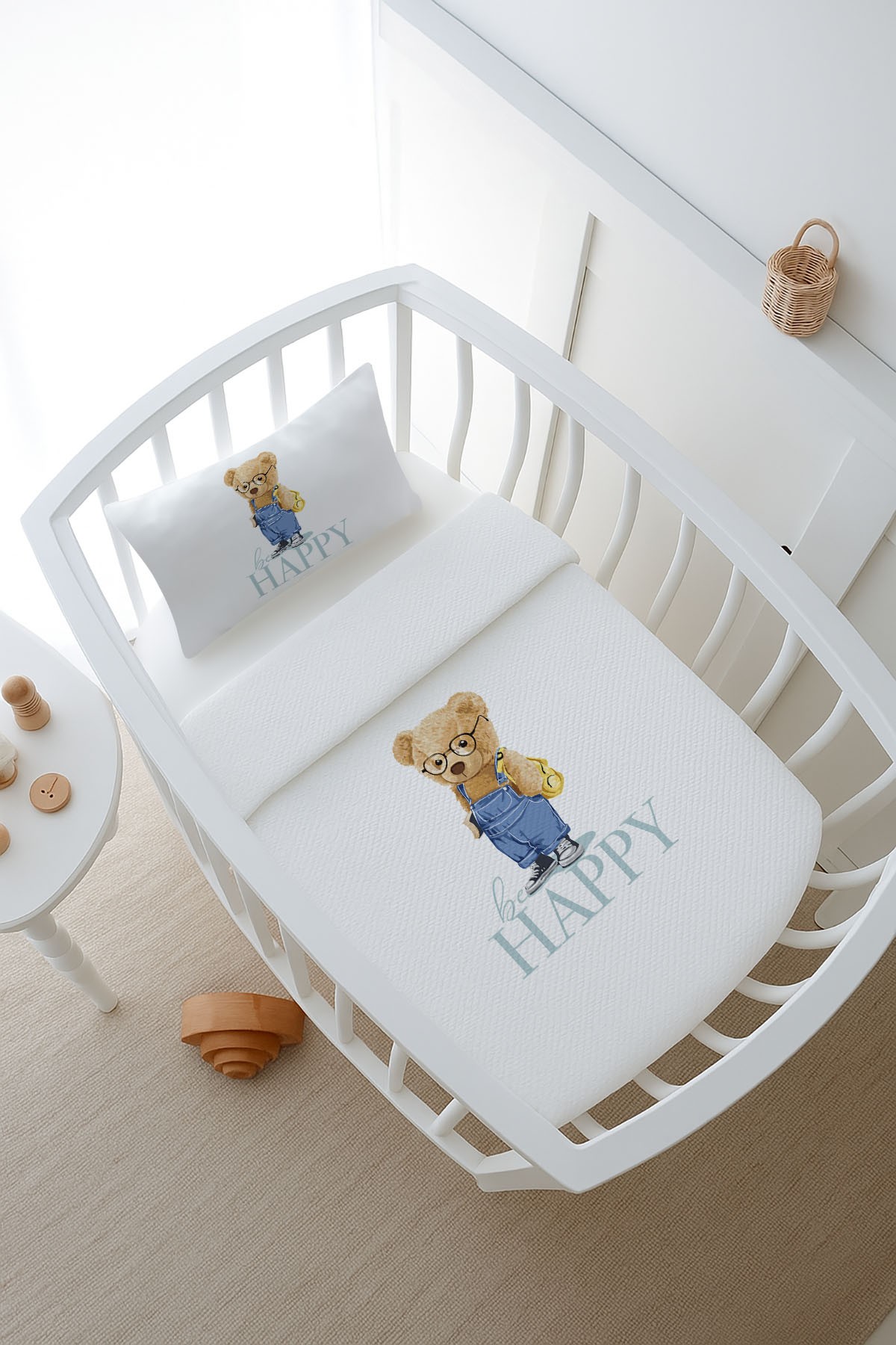 Pike Takımı - Pure Baby - Salopetli Ayıcık