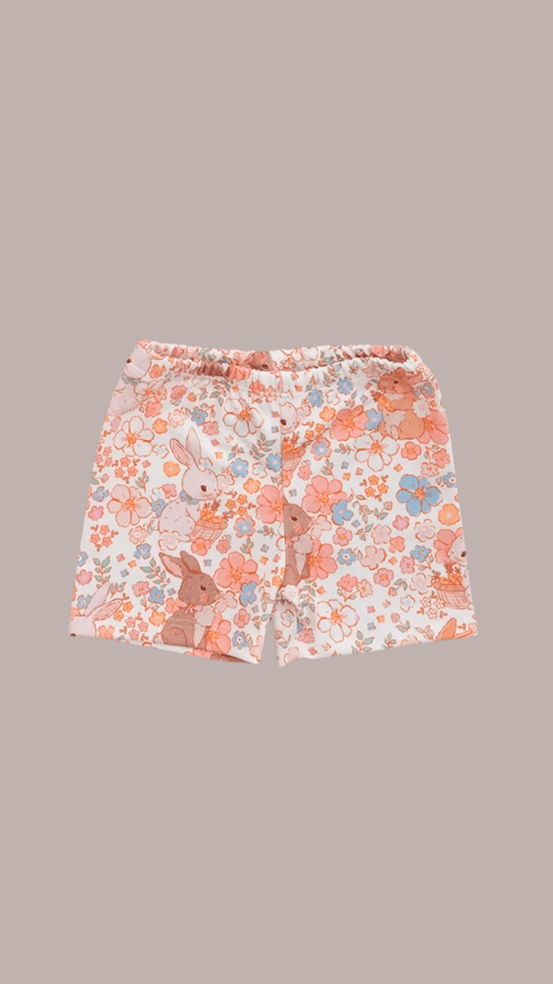 Uv Korumalı Uzun Kollu Bebek Mayo Alt - Bunny Floral