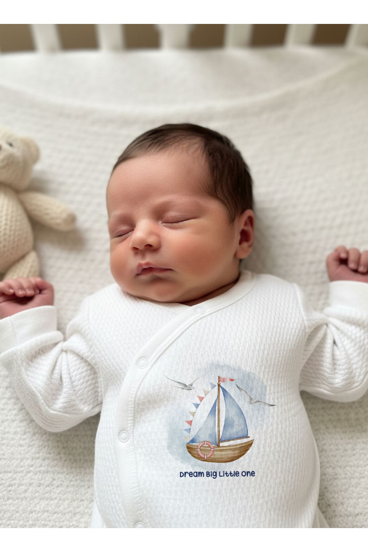 Jakarlı Tulum Seti - For Baby - Little Sailor