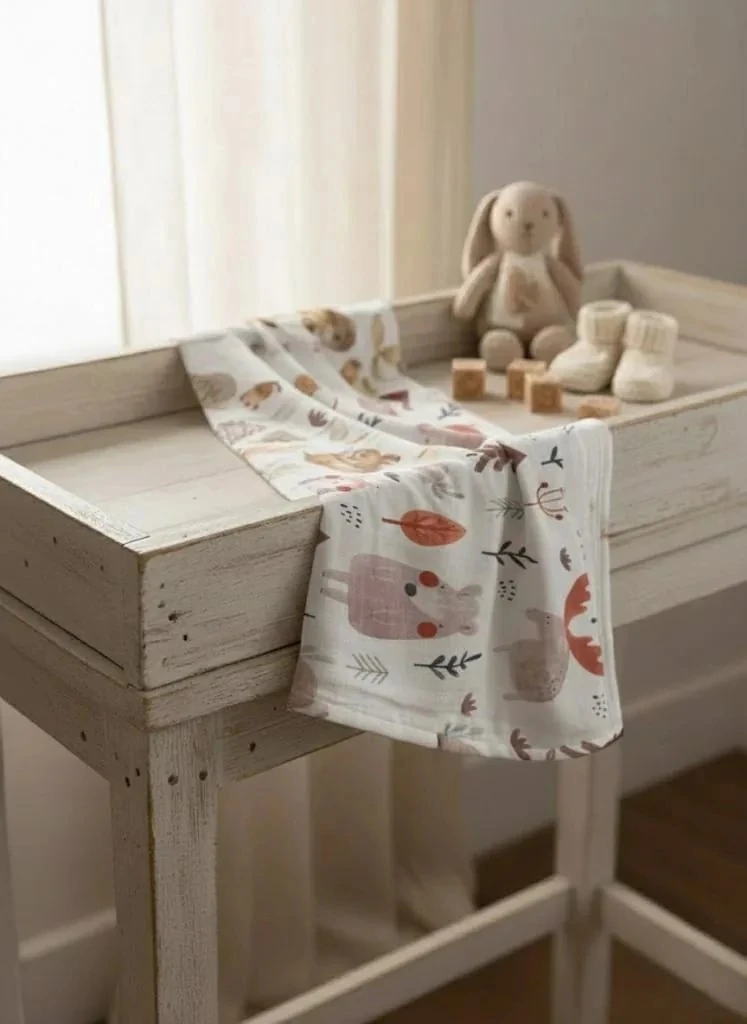 2 Kat Müslin Örtü