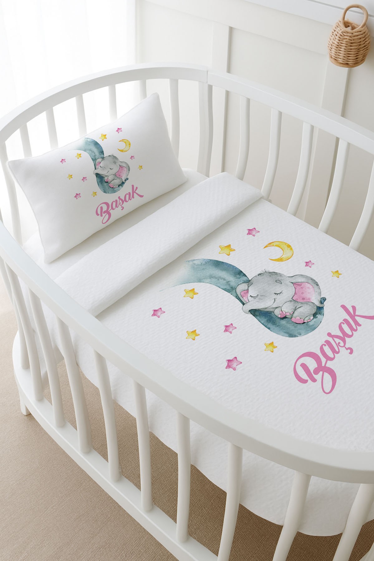 Pike Takımı - For Baby - Uyuyan Fil Pembe