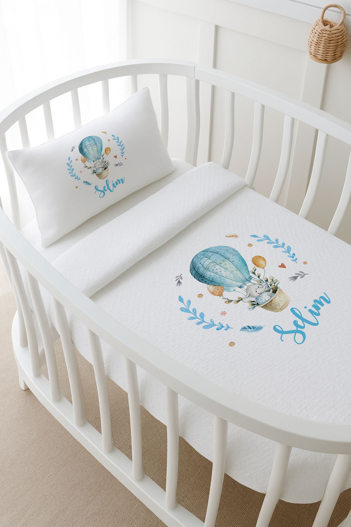 Pike Takımı - For Baby - Mavi Balonda Fil