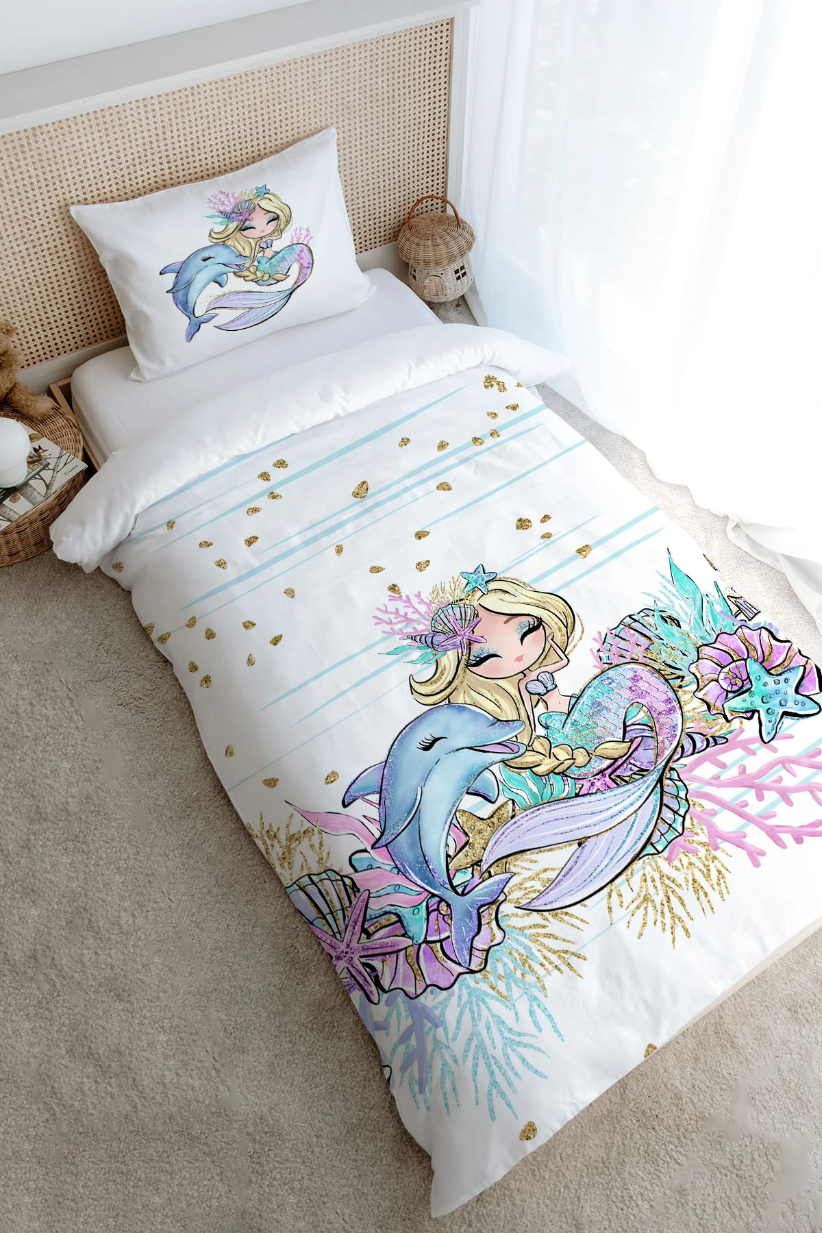 Tek Kişilik Nevresim Takımı 160x220cm 