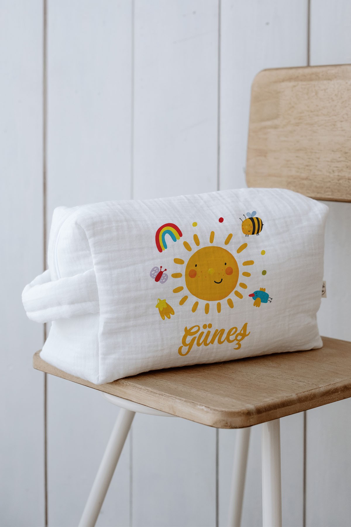 Bebek Bakım Çantası - For Baby - Gülen Pastel Güneş