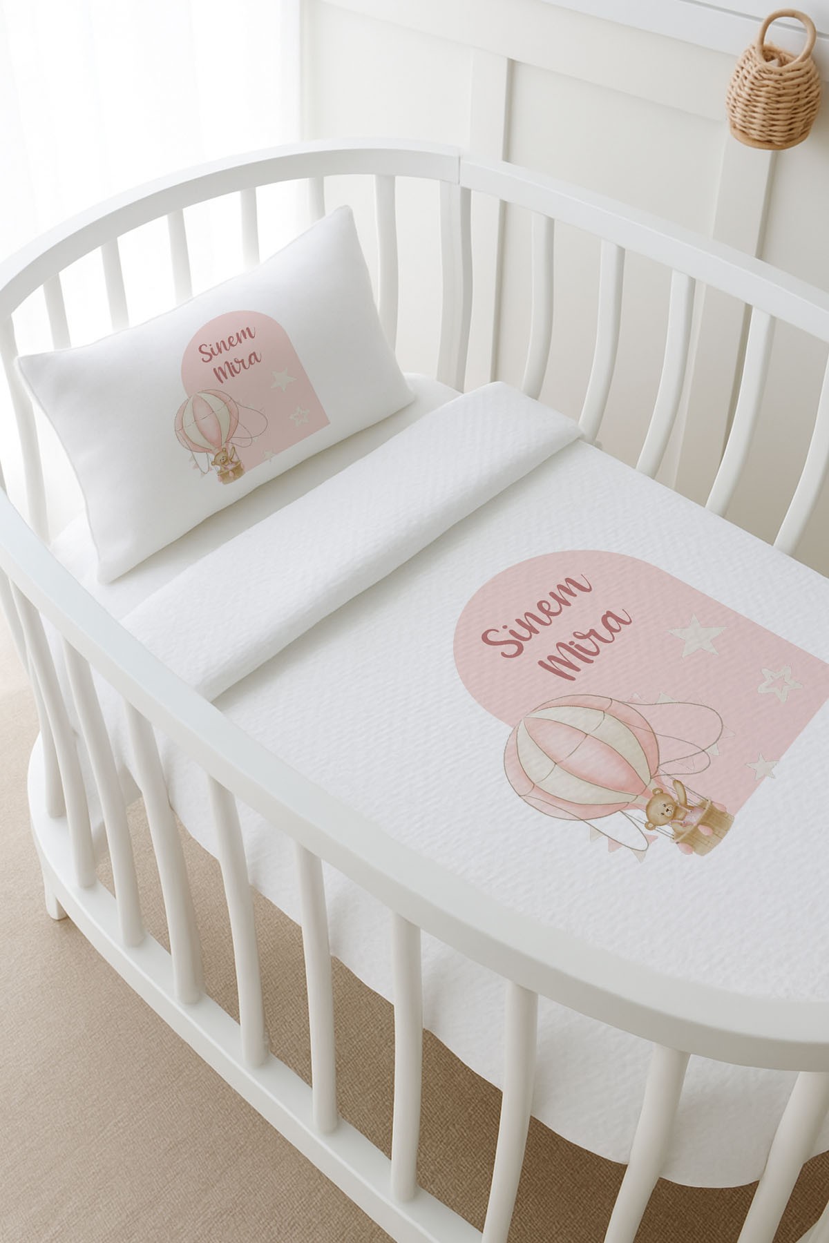 Pike Takımı - For Baby - Pembe Balonda Ayı